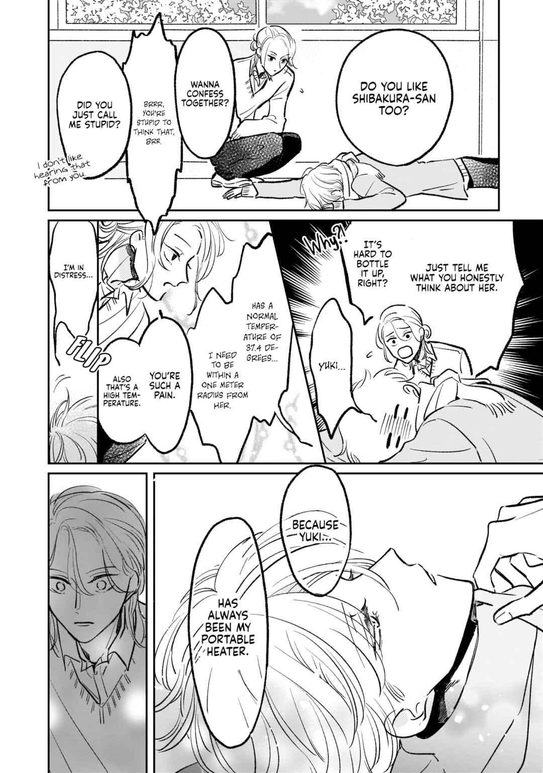 Page 13 Chapter 5 A Boy Sensitive to Cold & a Hard-Boiled Girl