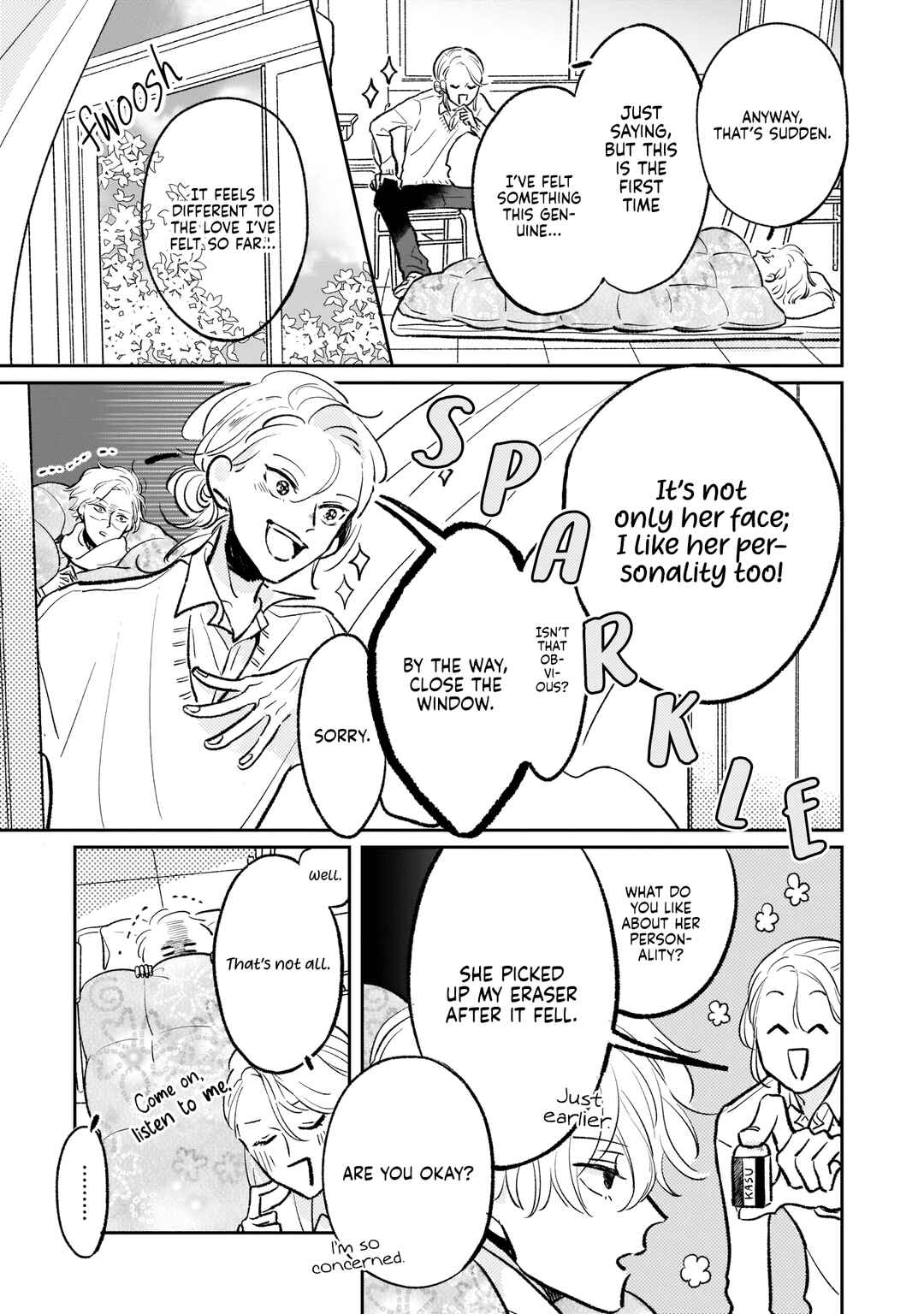 Page 8 Chapter 5 A Boy Sensitive to Cold & a Hard-Boiled Girl