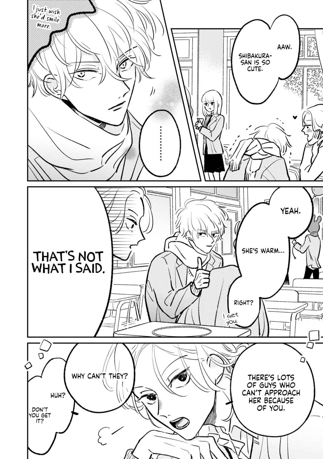 Page 15 Chapter 4 A Boy Sensitive to Cold & a Hard-Boiled Girl