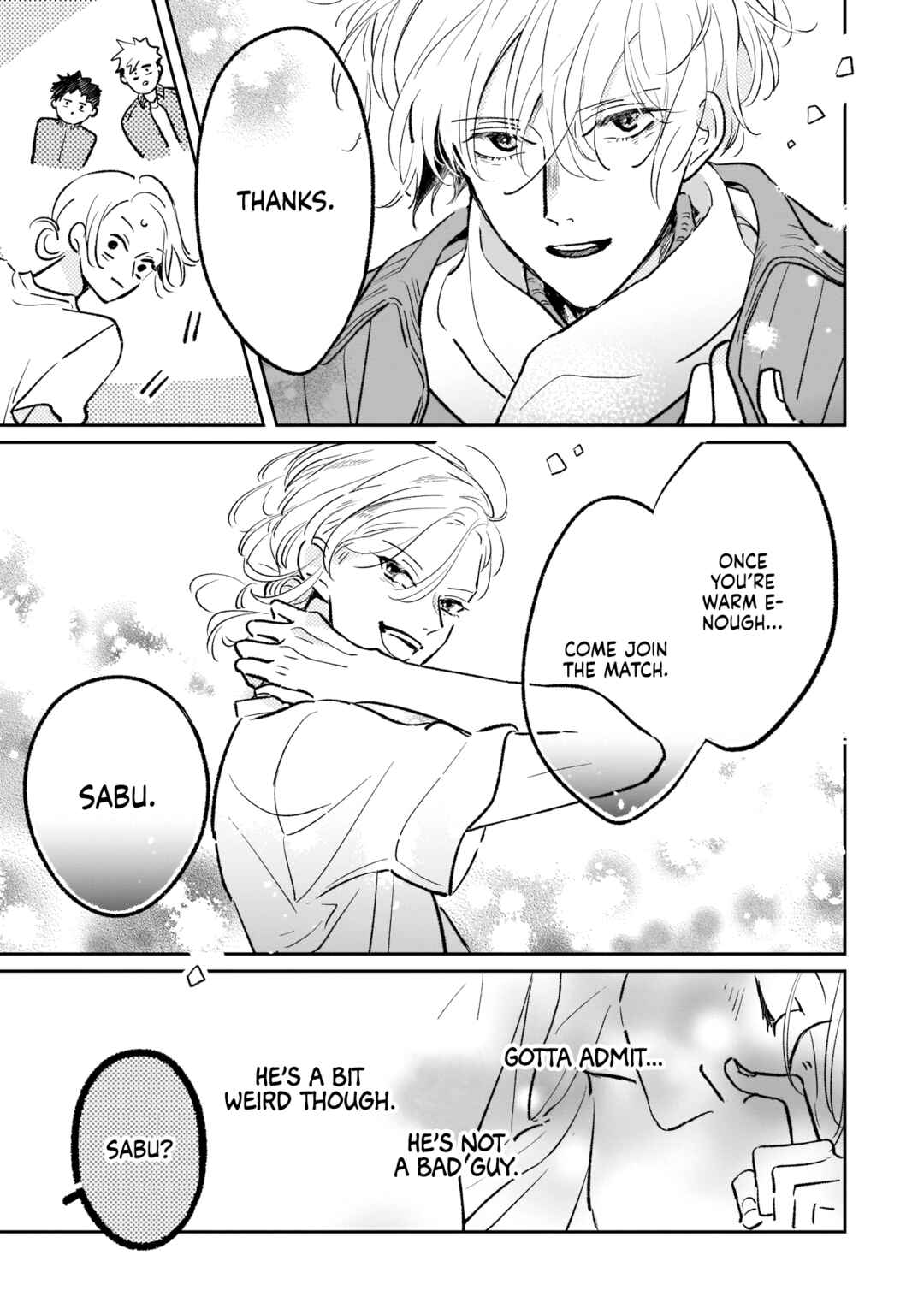 Page 20 Chapter 4 A Boy Sensitive to Cold & a Hard-Boiled Girl