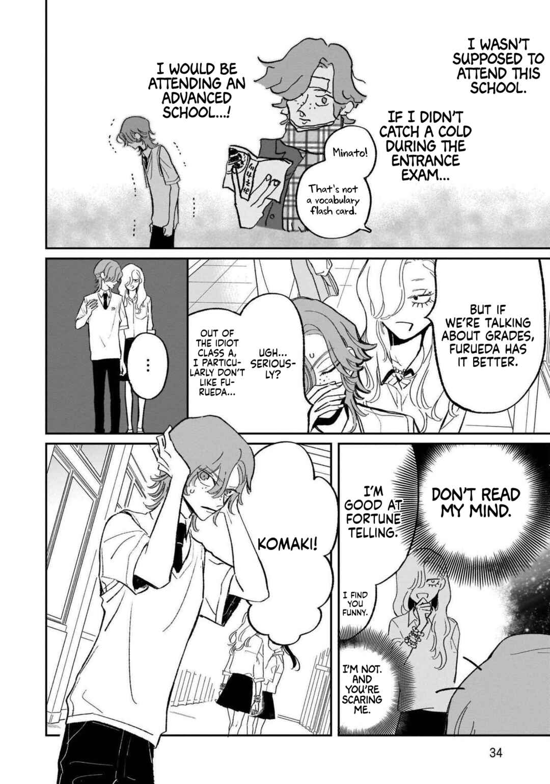 Page 14 Chapter 20 A Boy Sensitive to Cold & a Hard-Boiled Girl