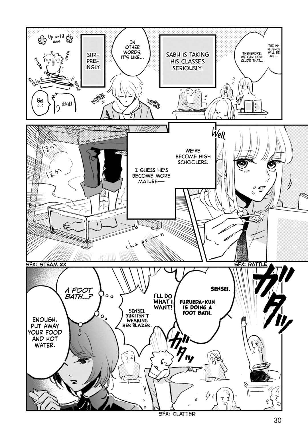 Page 11 Chapter 2 A Boy Sensitive to Cold & a Hard-Boiled Girl