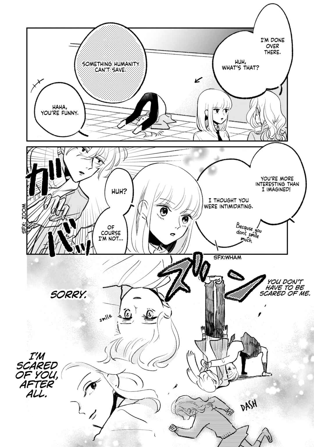 Page 17 Chapter 2 A Boy Sensitive to Cold & a Hard-Boiled Girl