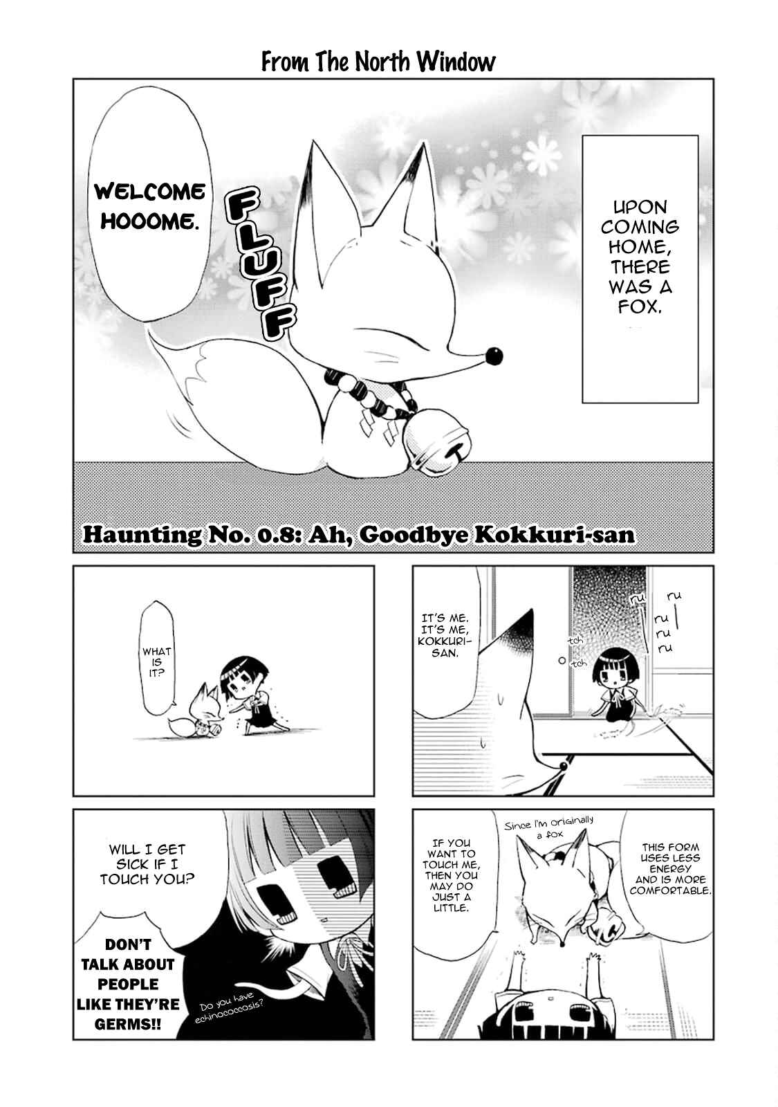 Page 1 Chapter 0.8 Gugure! Kokkuri-san