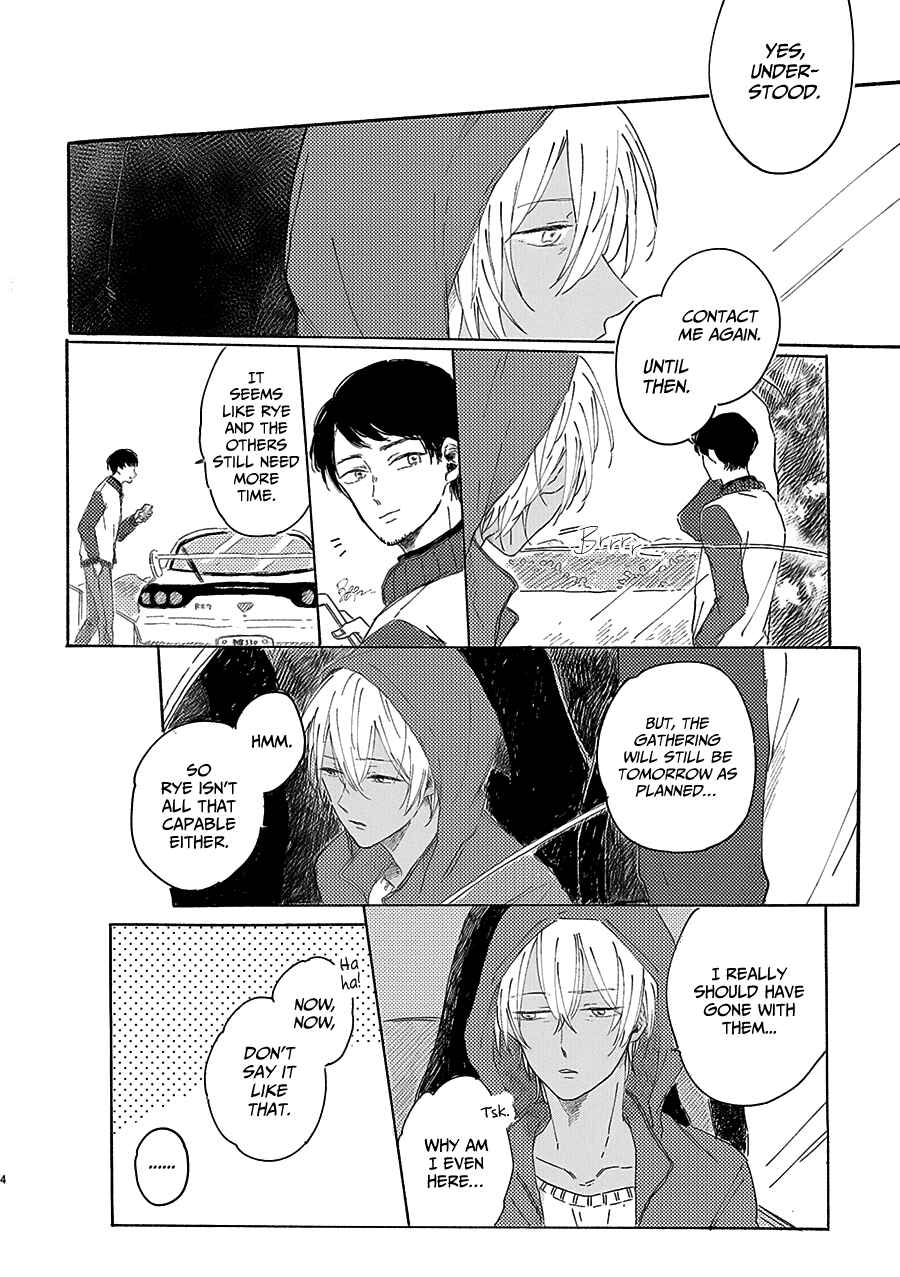 Page 4 Chapter Unknown_0422 Detective Conan - Utsukushii Ao wa Ima mo Koko de Kagayaite Iru (Doujinshi)