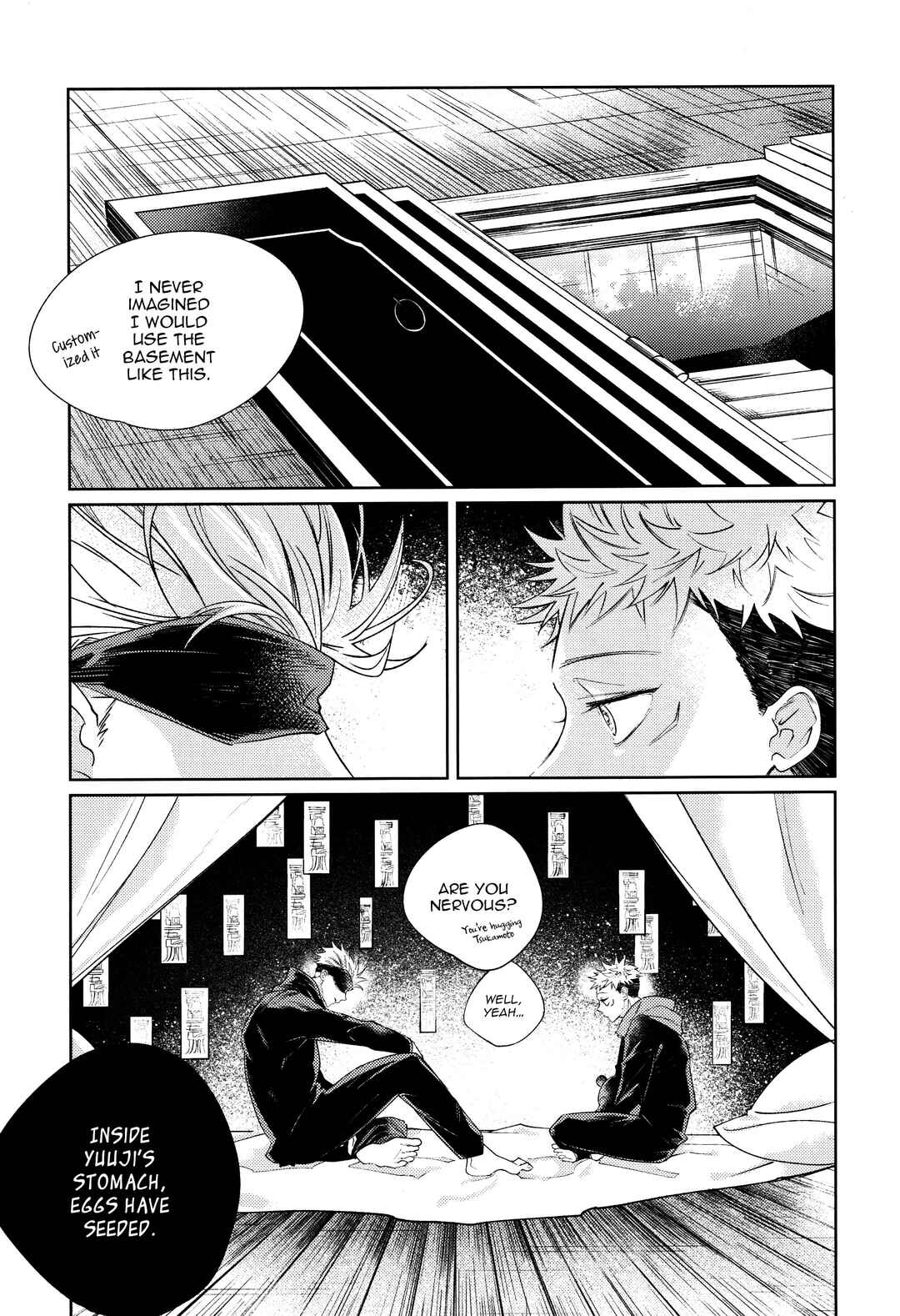 Page 4 Chapter Unknown_ed8b Jujutsu Kaisen - Shiratae Mokke (Doujinshi)