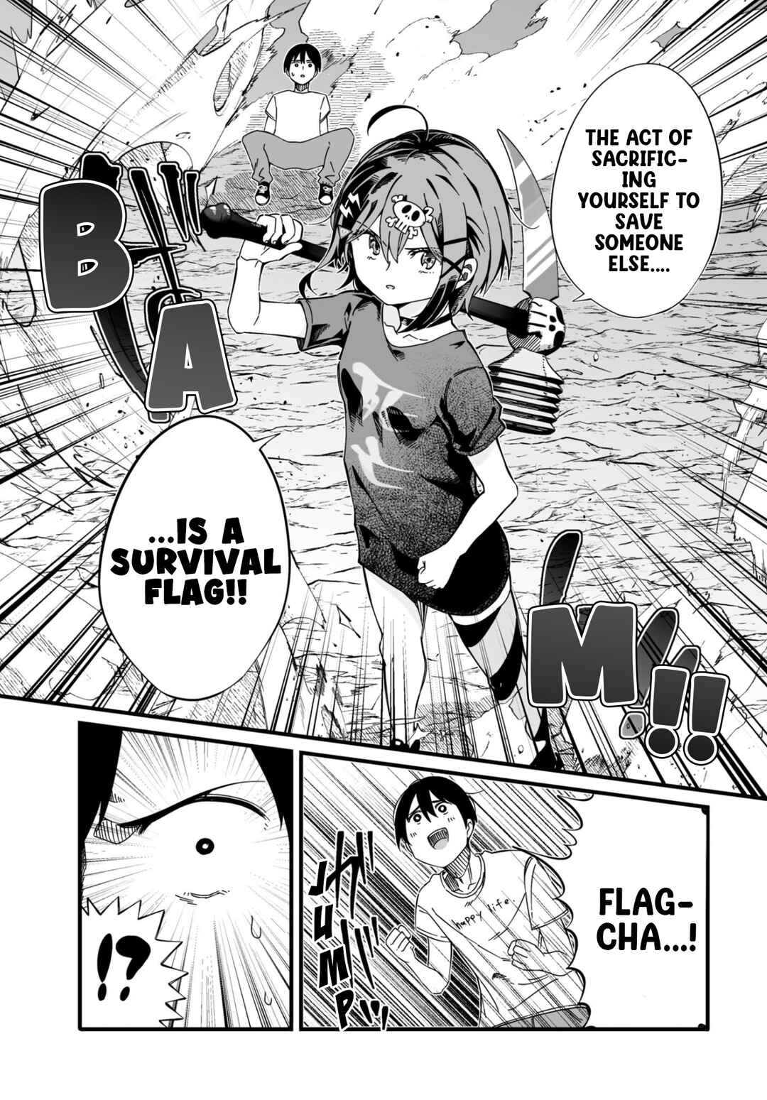 Page 2 Chapter 2 Zenryoku Kaihi Flag-chan!