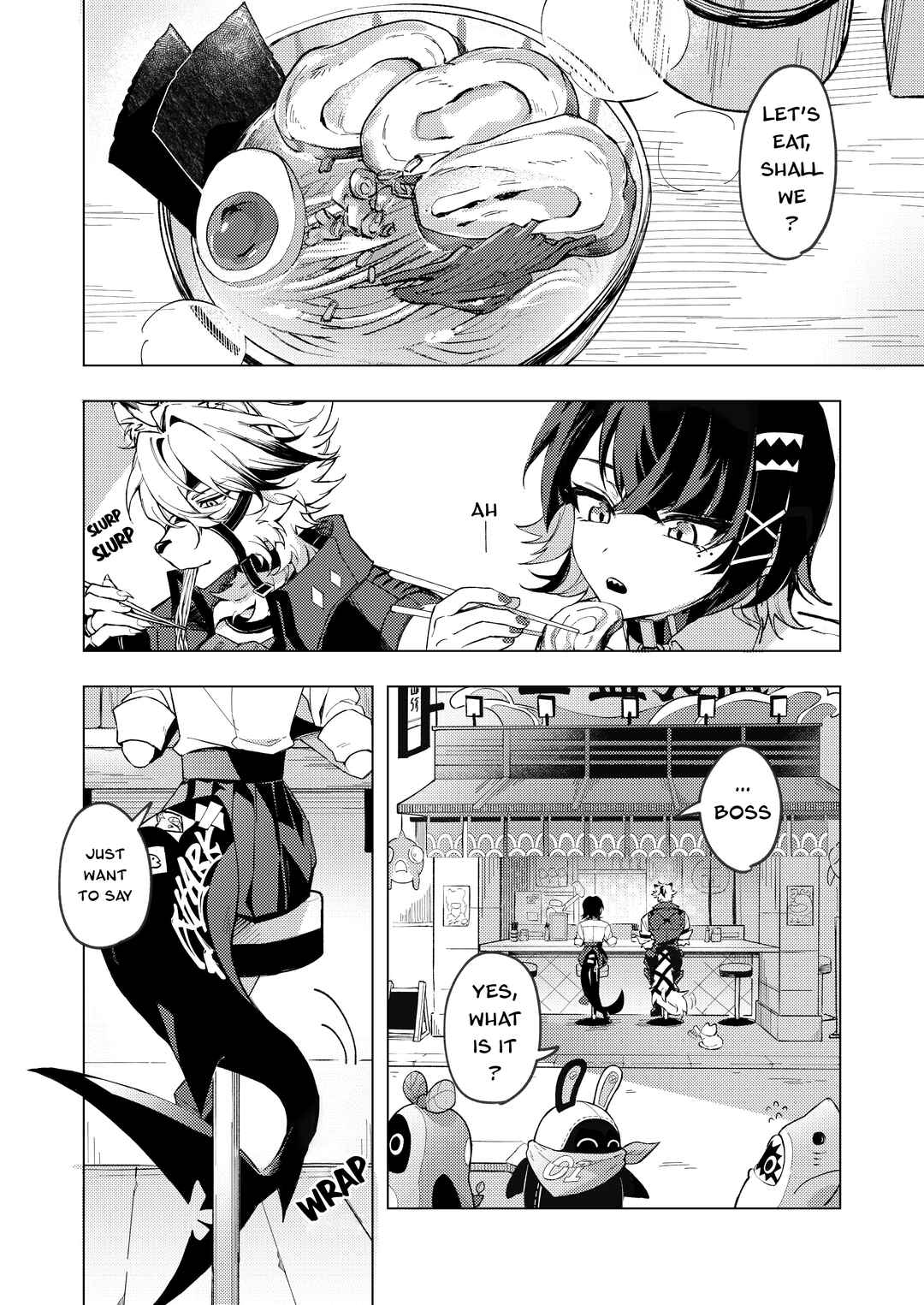 Page 8 Chapter Unknown_88a7 Zenless Zone Zero - Ellen-chan to Lycaon-san no Hanashi (Doujinshi)