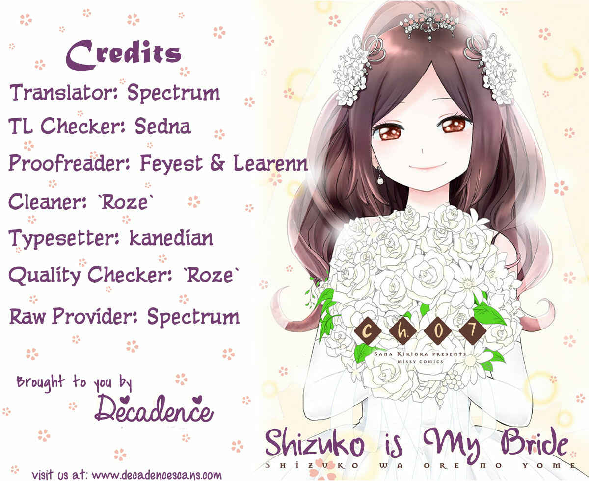 Page 39 Chapter 7 Shizuko wa Ore no Yome