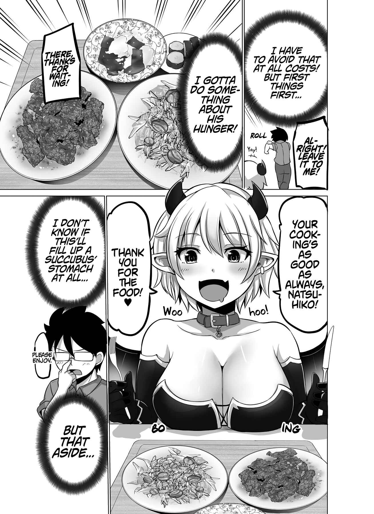 Page 3 Chapter 2 Doukyonin (♂) ga Succubus ni Nacchatta Hanashi