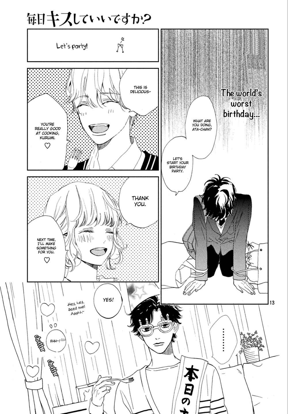 Page 14 Chapter 10 Mainichi Kiss shite ii desu ka?