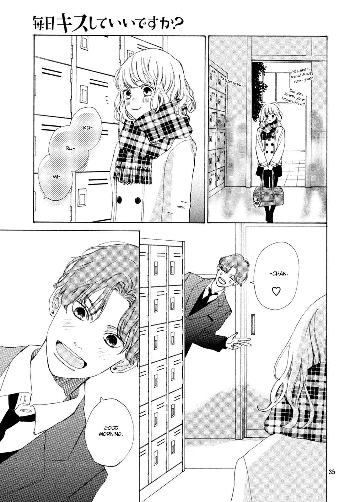 Page 36 Chapter 12 Mainichi Kiss shite ii desu ka?