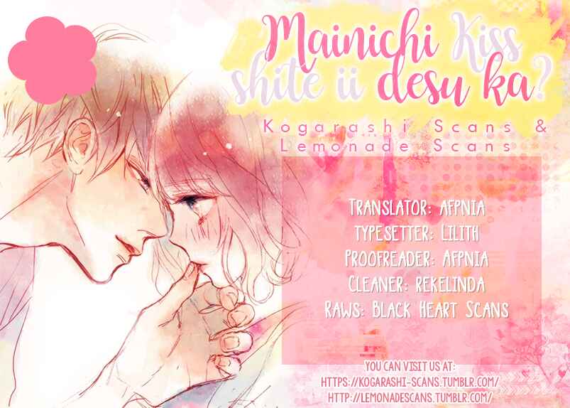 Page 1 Chapter 6 Mainichi Kiss shite ii desu ka?