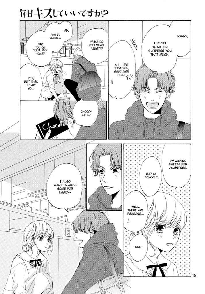 Page 17 Chapter 13 Mainichi Kiss shite ii desu ka?