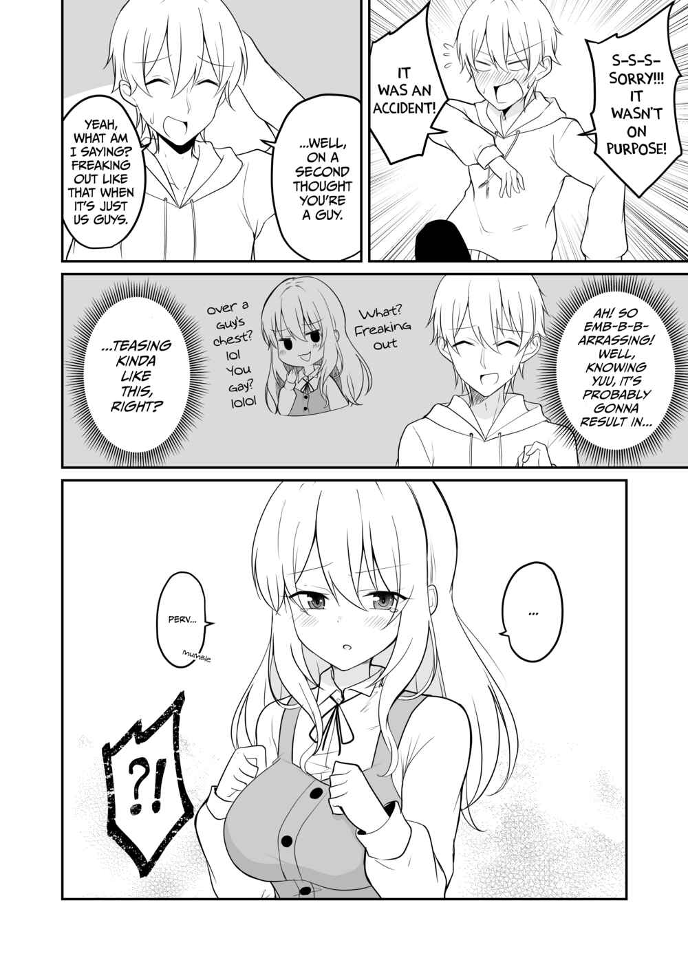 Page 12 Chapter 32 A Boy Who Loves Genderswap Got Genderswapped, so He Acts Out His Ideal Genderswap Girl