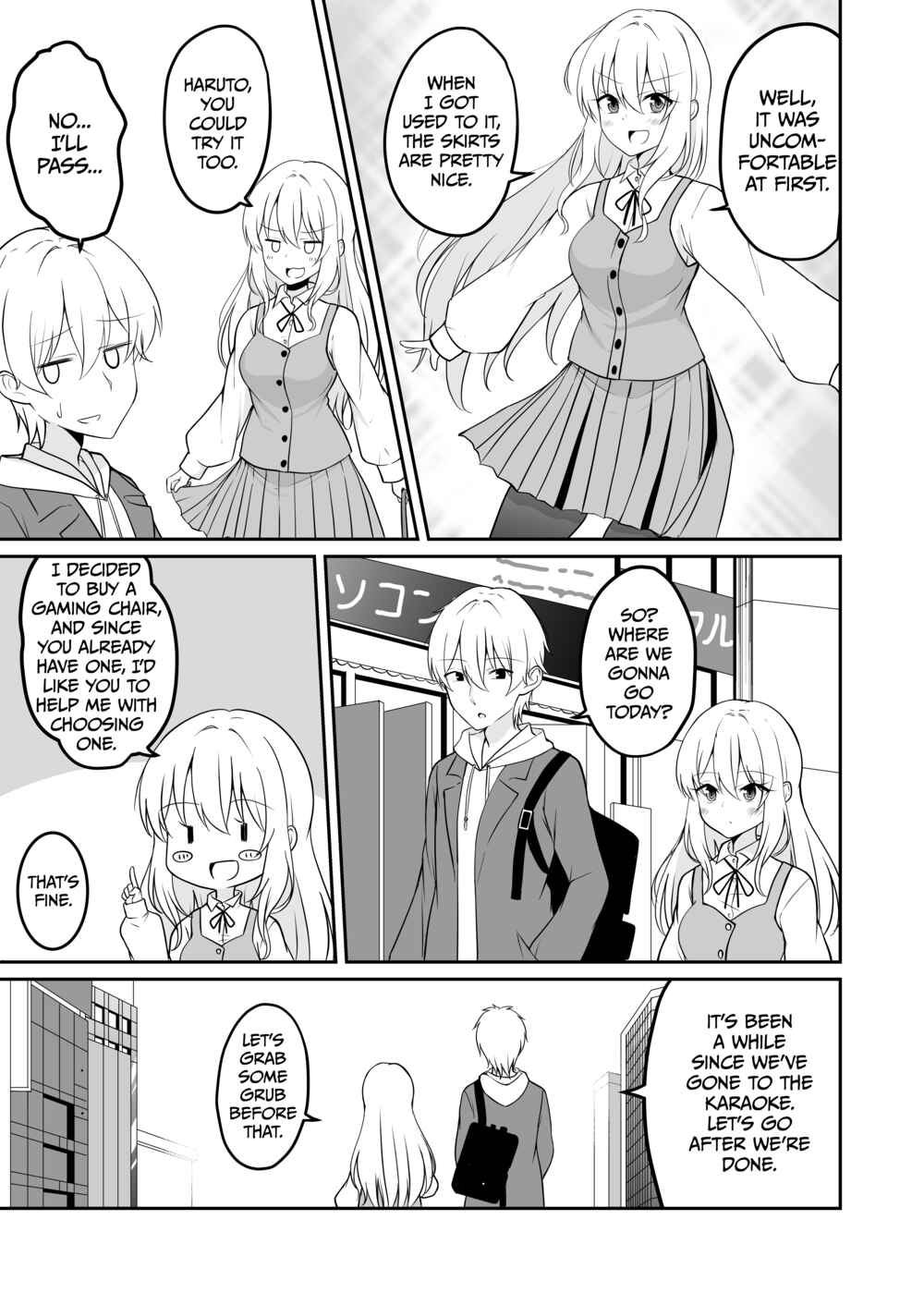 Page 5 Chapter 32 A Boy Who Loves Genderswap Got Genderswapped, so He Acts Out His Ideal Genderswap Girl