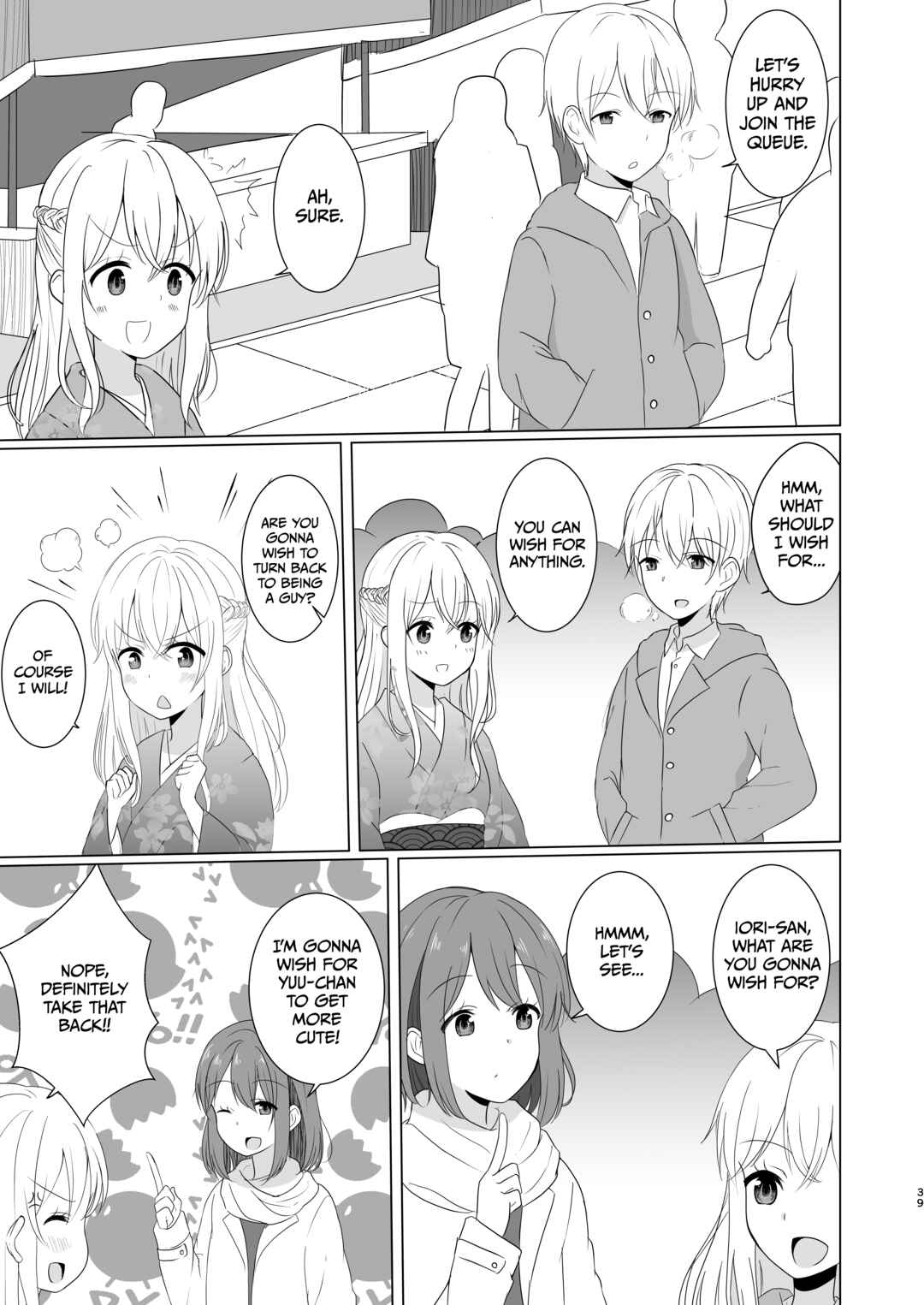 Page 7 Chapter 7.5 A Boy Who Loves Genderswap Got Genderswapped, so He Acts Out His Ideal Genderswap Girl