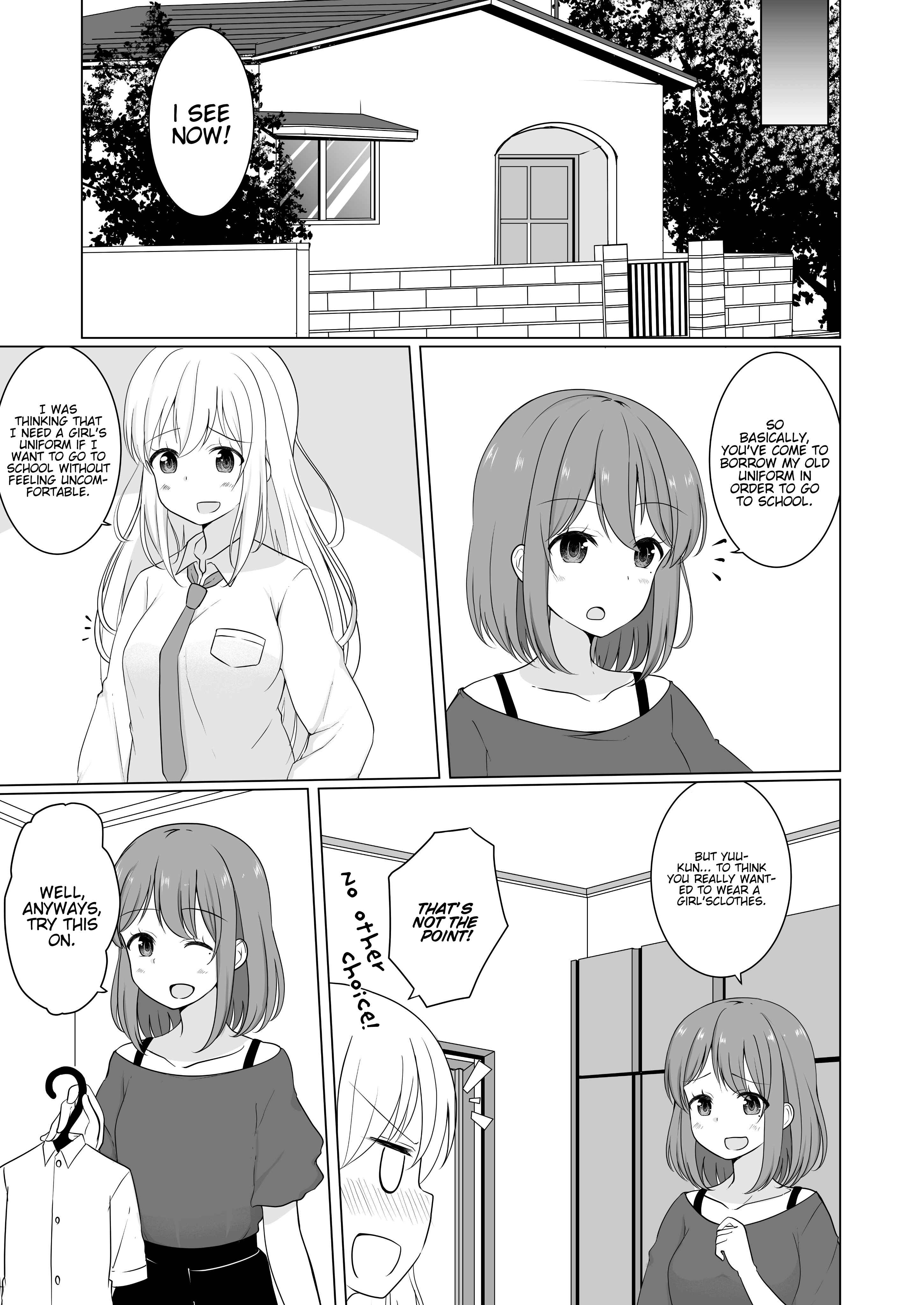 Page 1 Chapter 9 A Boy Who Loves Genderswap Got Genderswapped, so He Acts Out His Ideal Genderswap Girl