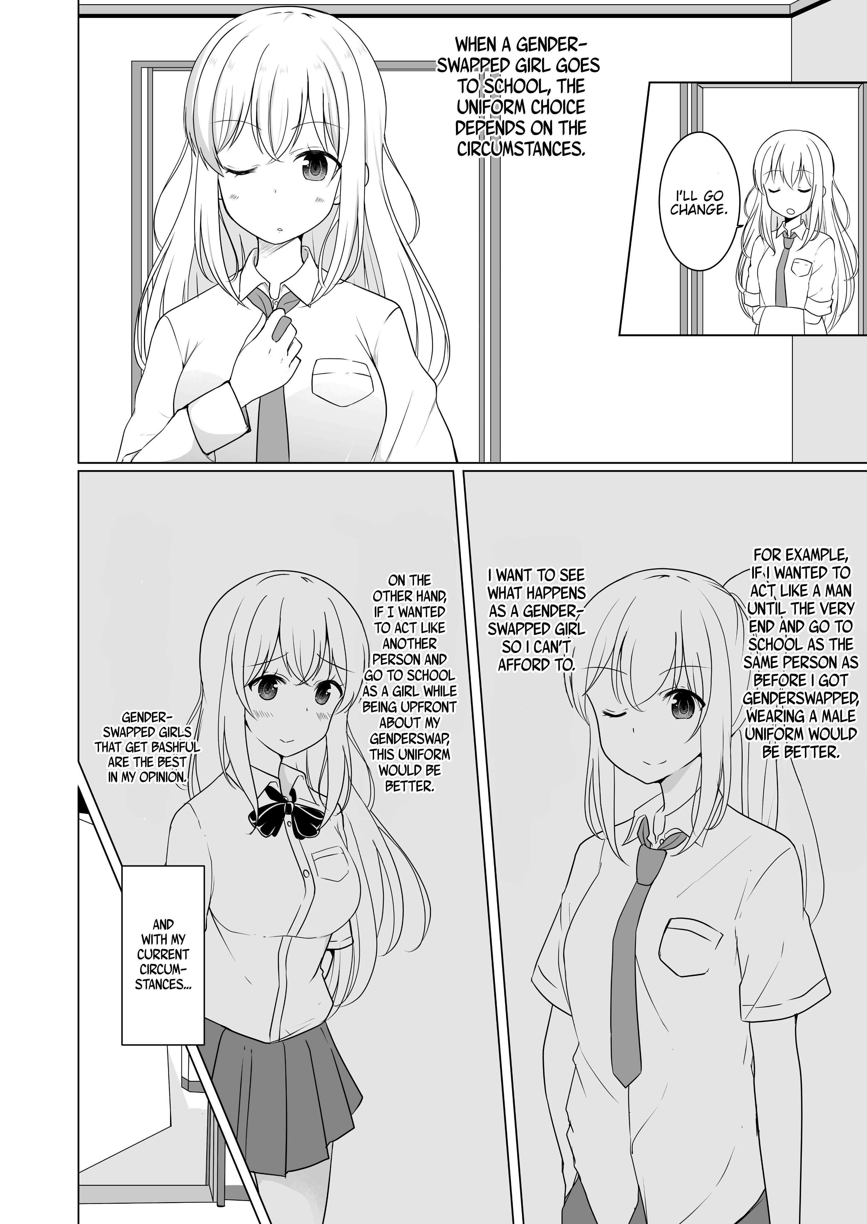 Page 2 Chapter 9 A Boy Who Loves Genderswap Got Genderswapped, so He Acts Out His Ideal Genderswap Girl