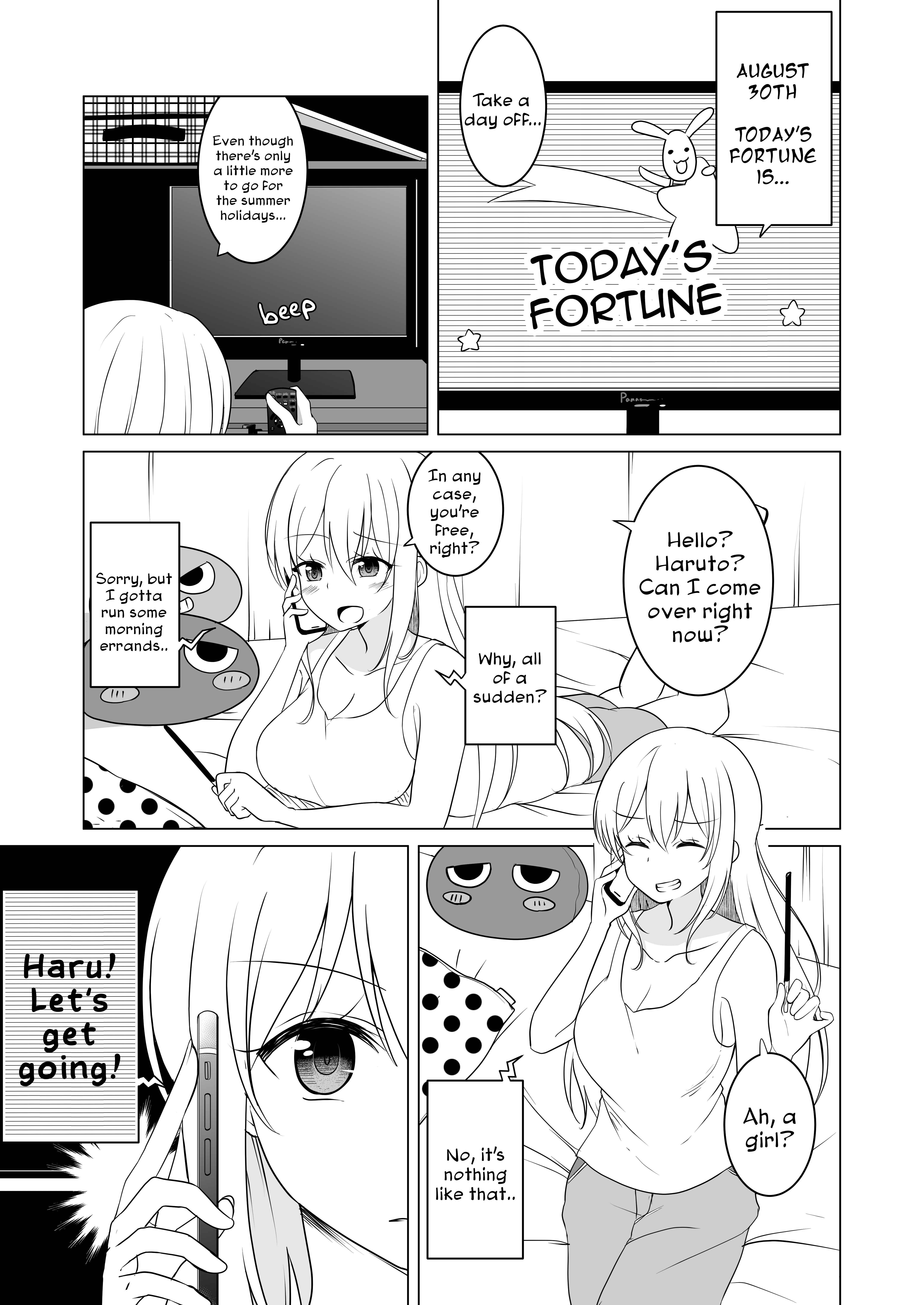 Page 1 Chapter 23 A Boy Who Loves Genderswap Got Genderswapped, so He Acts Out His Ideal Genderswap Girl
