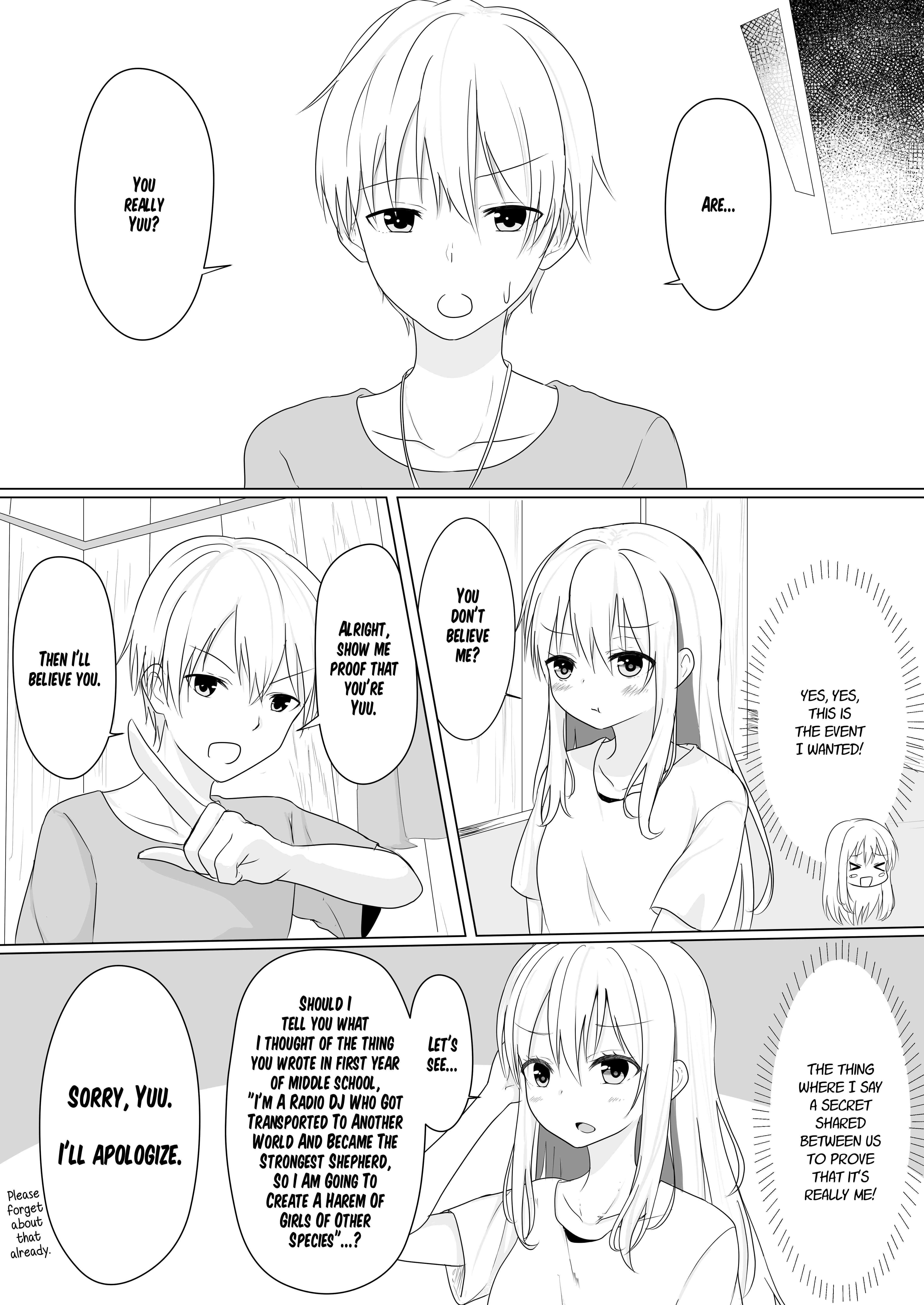 Page 3 Chapter 2 A Boy Who Loves Genderswap Got Genderswapped, so He Acts Out His Ideal Genderswap Girl