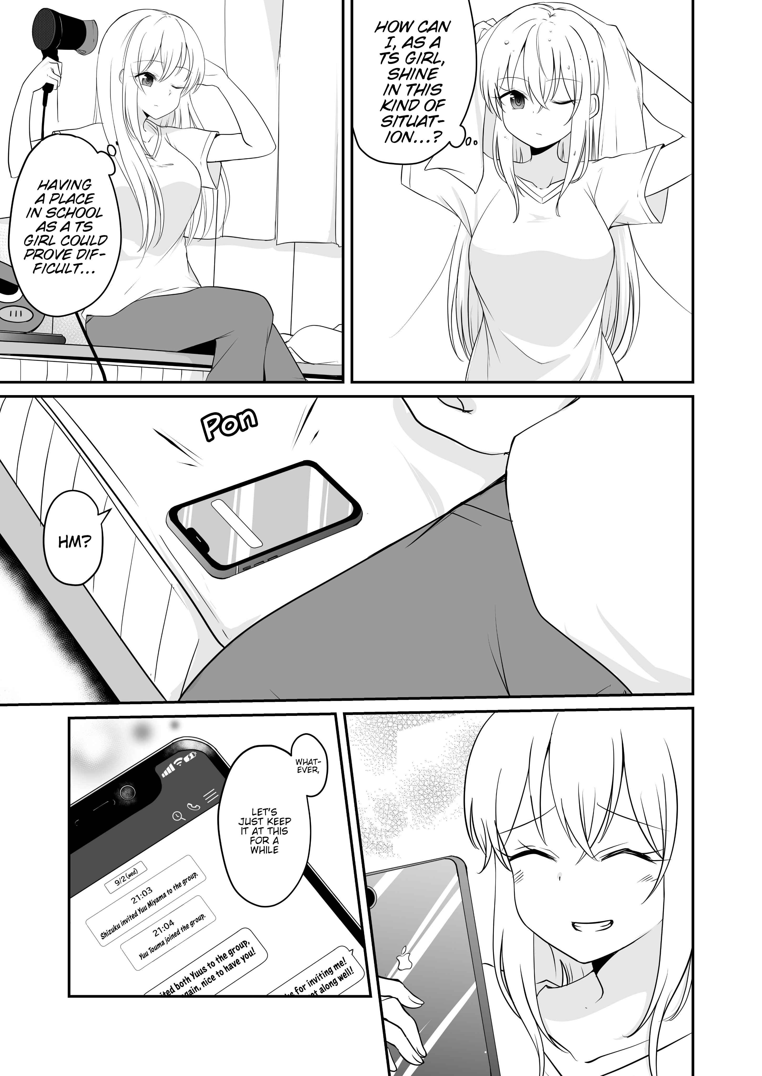 Page 3 Chapter 28 A Boy Who Loves Genderswap Got Genderswapped, so He Acts Out His Ideal Genderswap Girl