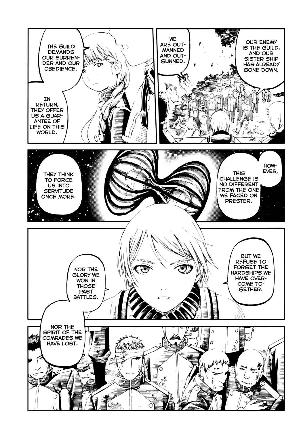 Page 28 Chapter 8 Last Exile - Sunadokei no Tabibito