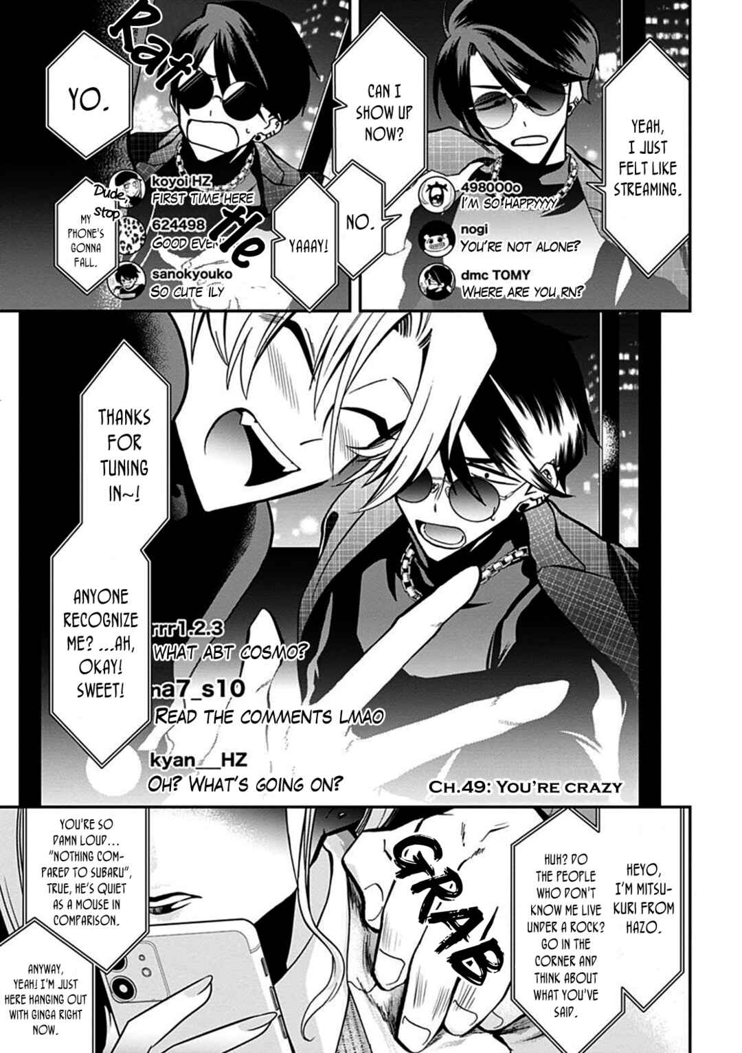 Page 1 Chapter 49 Gachi Koi Nenchakujuu ~Net Haishinsha no Kanojo ni naritakute~