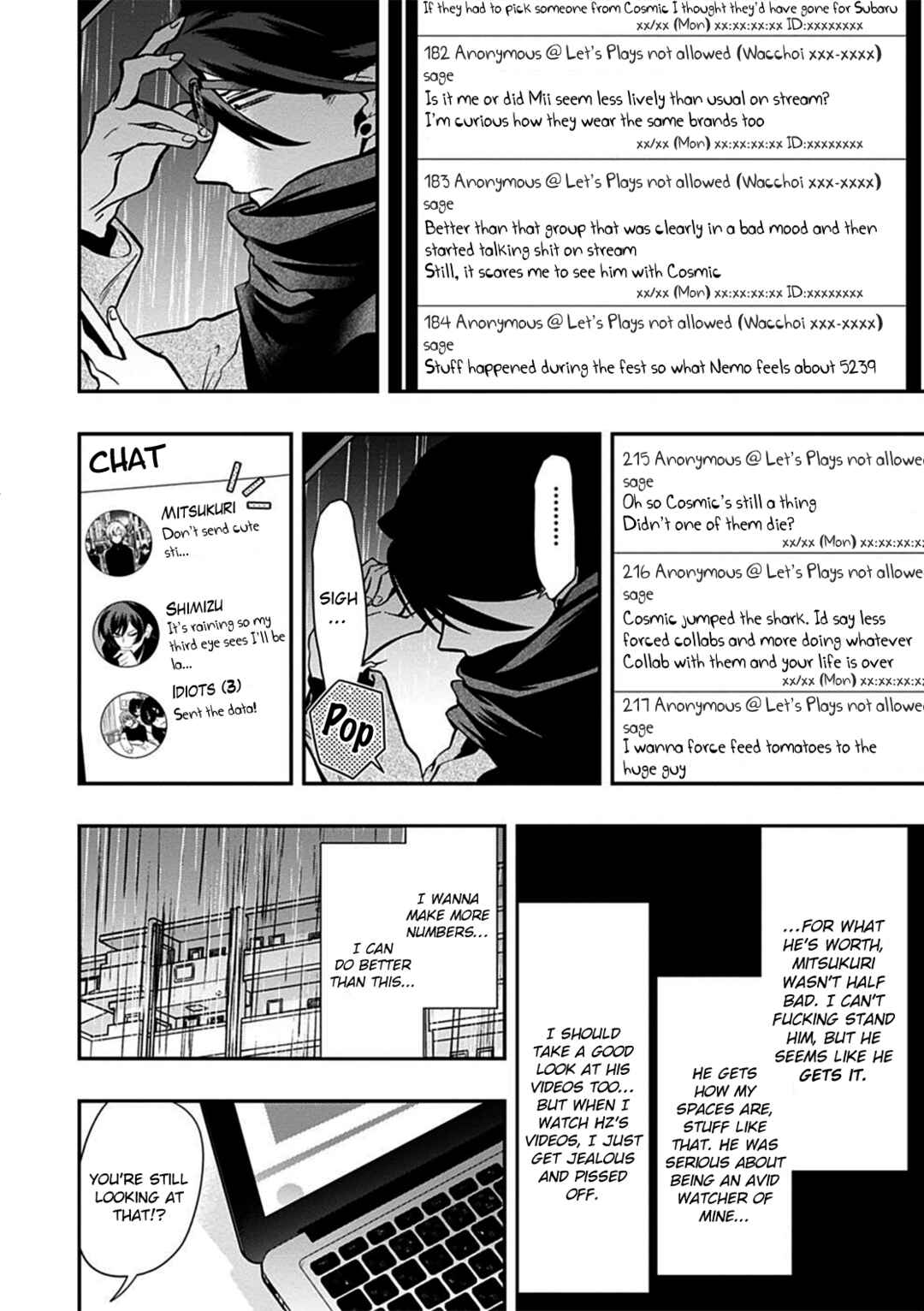 Page 8 Chapter 49 Gachi Koi Nenchakujuu ~Net Haishinsha no Kanojo ni naritakute~