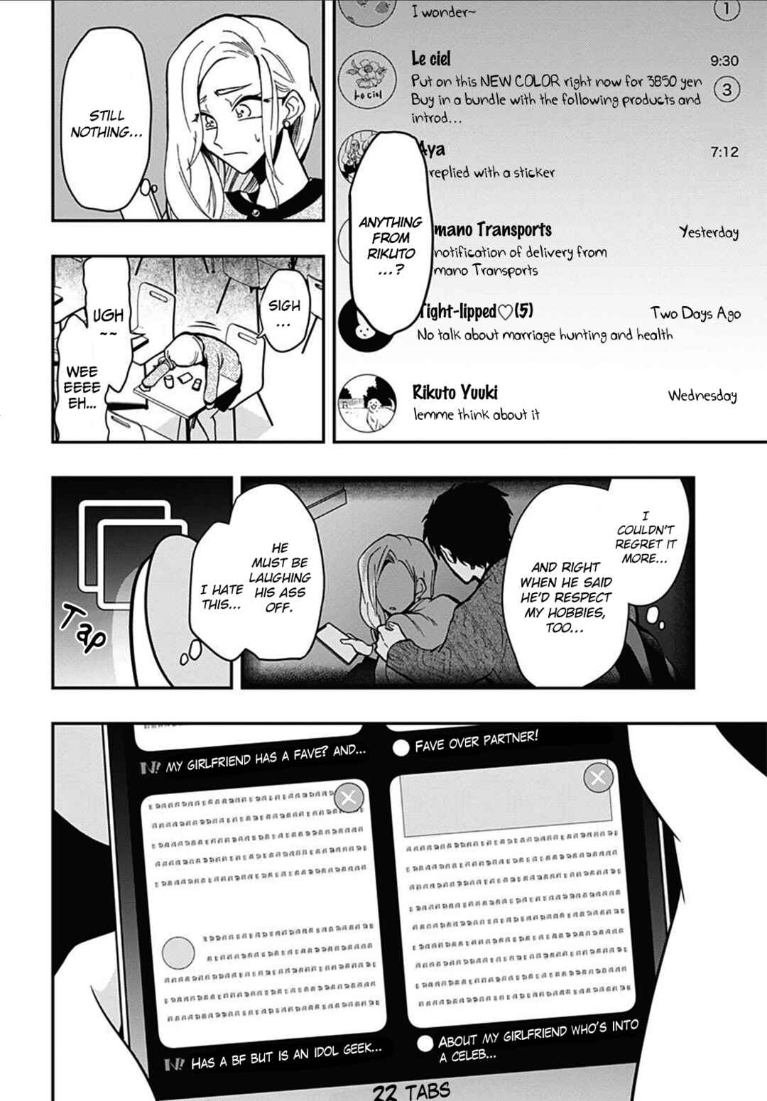 Page 2 Chapter 50 Gachi Koi Nenchakujuu ~Net Haishinsha no Kanojo ni naritakute~