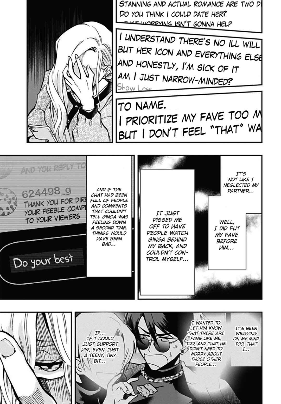 Page 3 Chapter 50 Gachi Koi Nenchakujuu ~Net Haishinsha no Kanojo ni naritakute~