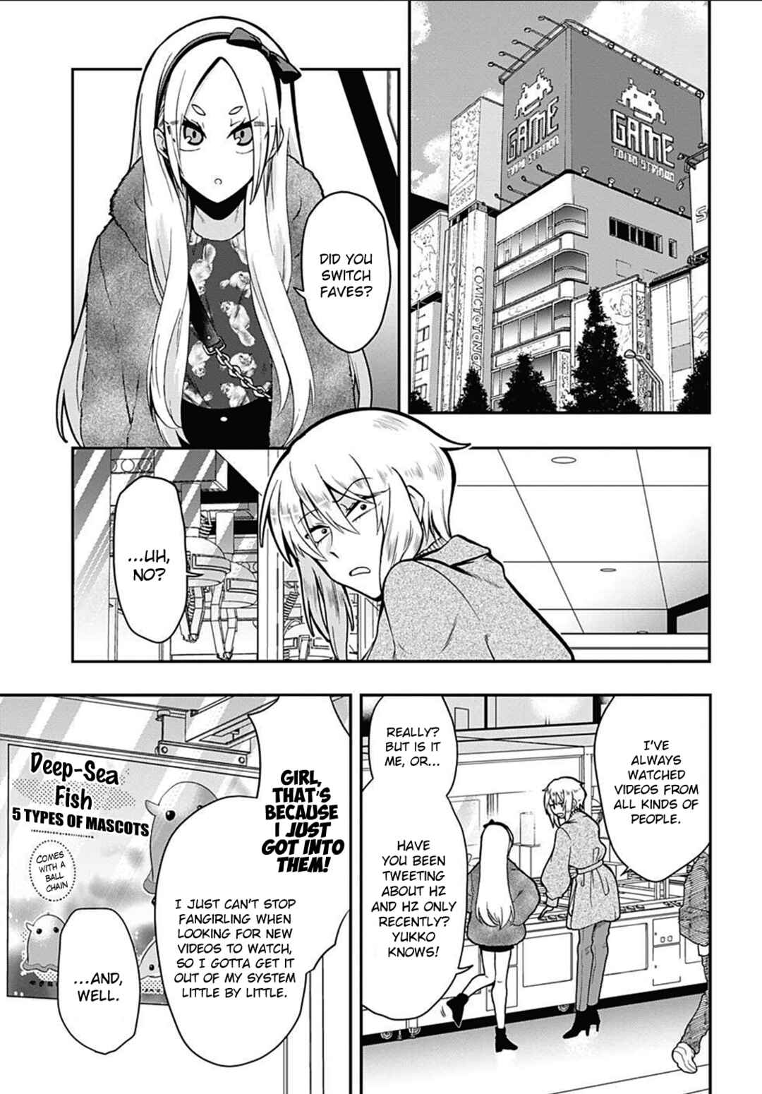 Page 7 Chapter 50 Gachi Koi Nenchakujuu ~Net Haishinsha no Kanojo ni naritakute~