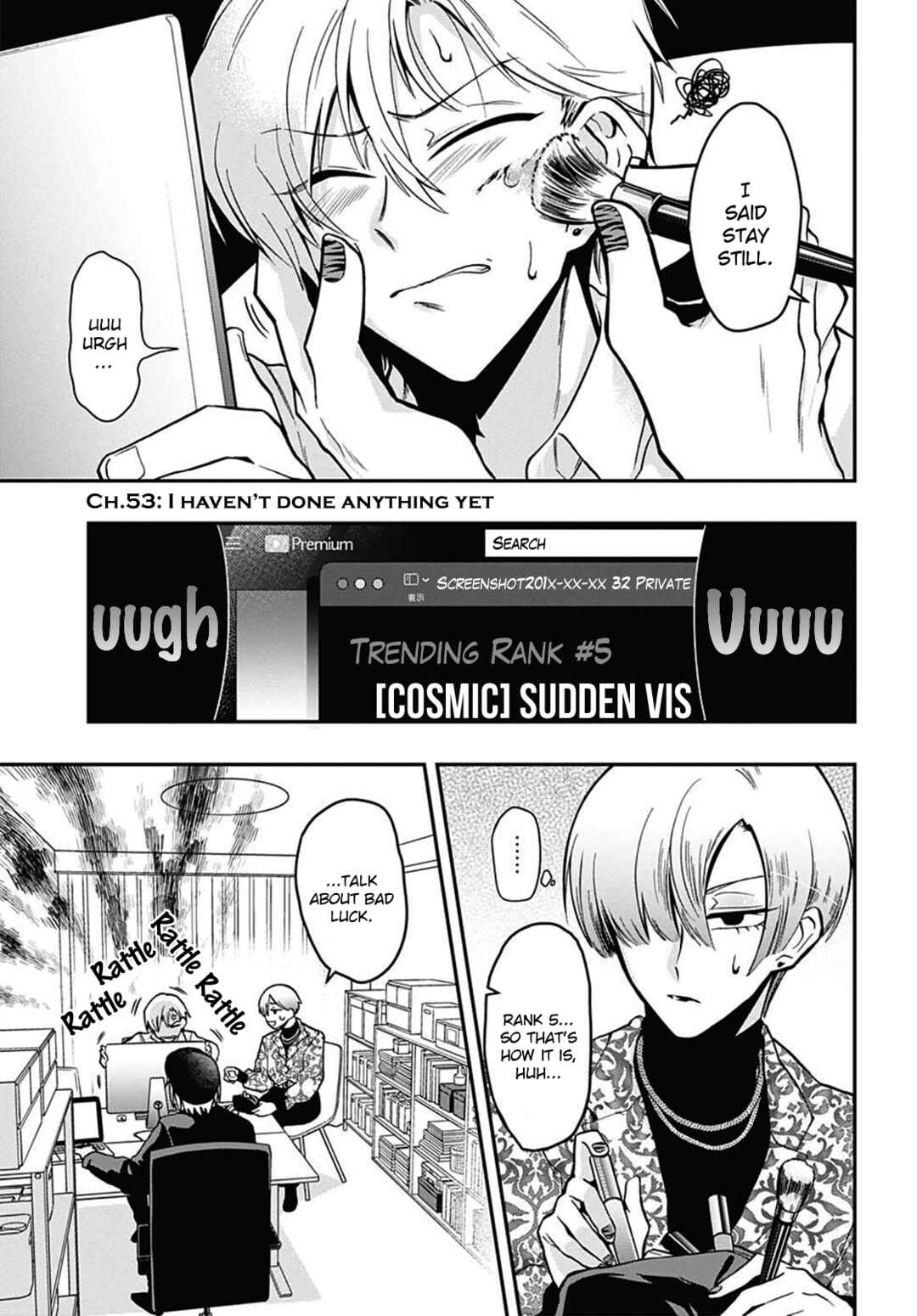 Page 1 Chapter 53 Gachi Koi Nenchakujuu ~Net Haishinsha no Kanojo ni naritakute~