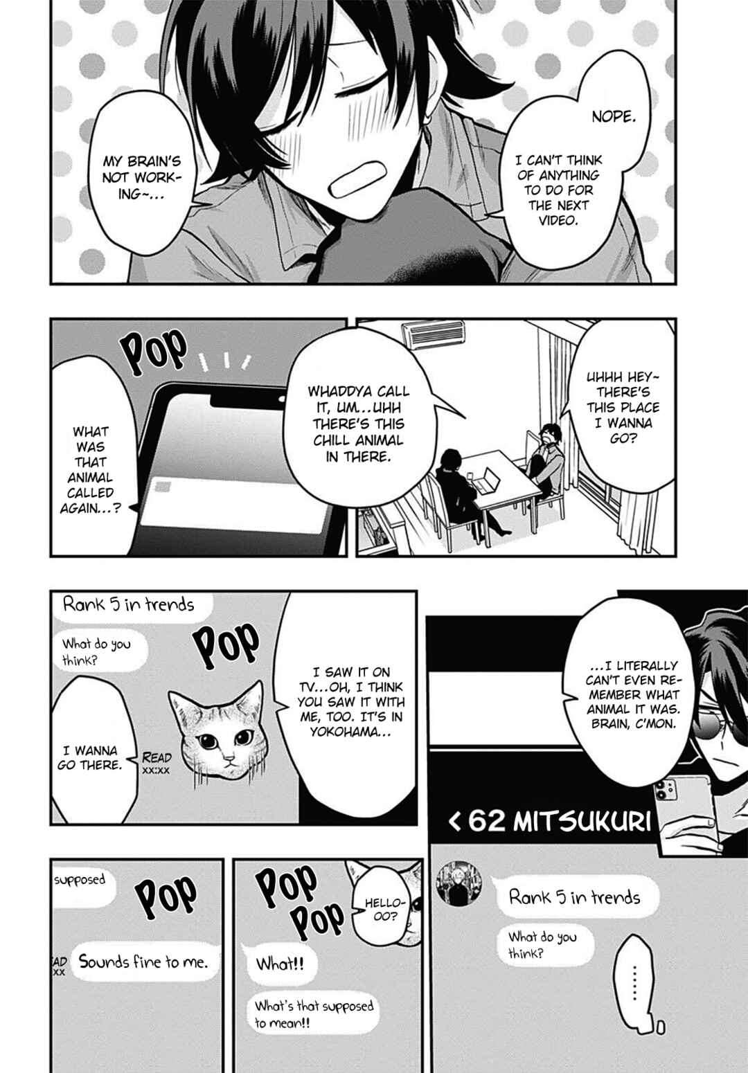 Page 4 Chapter 53 Gachi Koi Nenchakujuu ~Net Haishinsha no Kanojo ni naritakute~