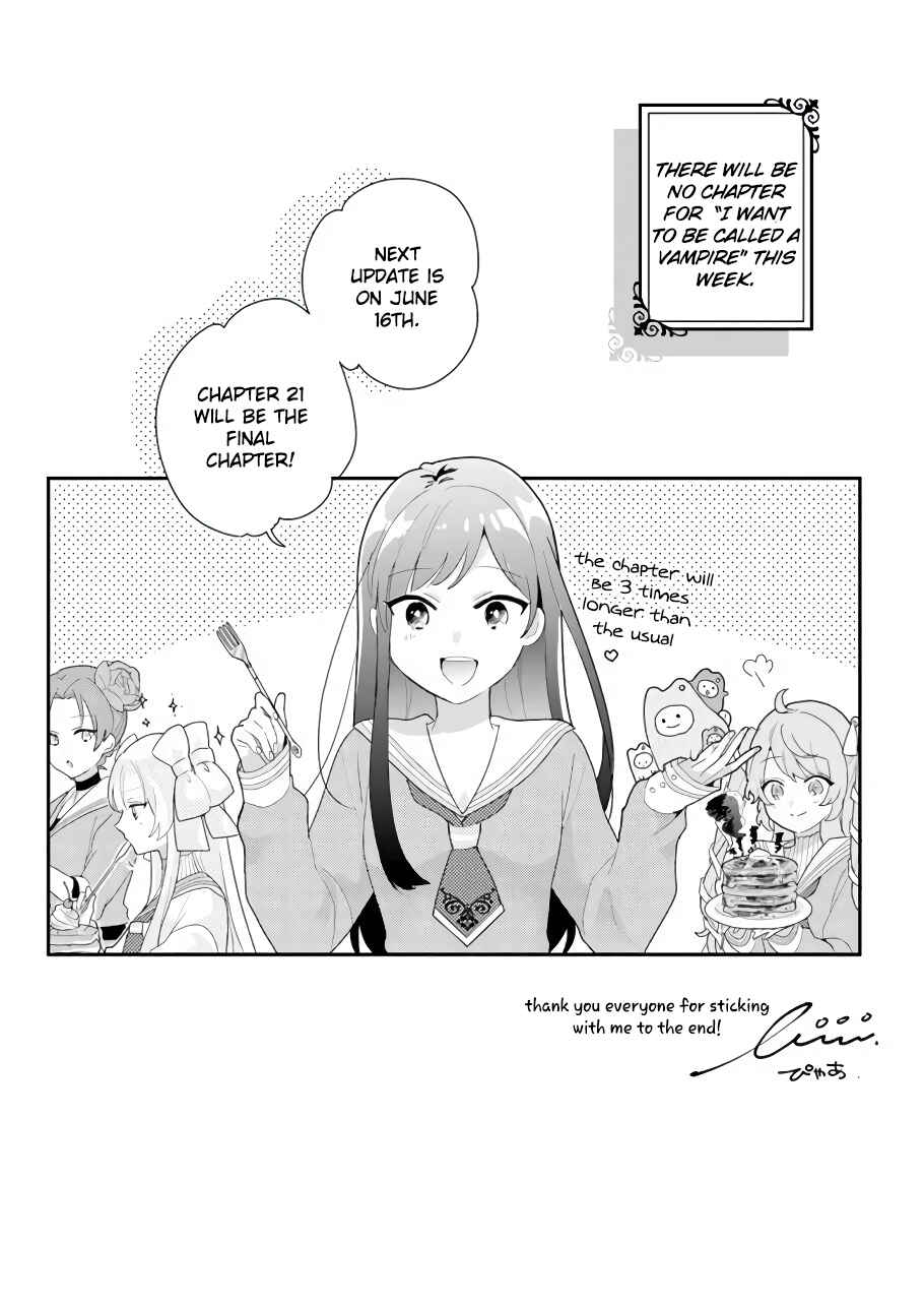 Page 13 Chapter 20 I Want to Be Called a Vampire!