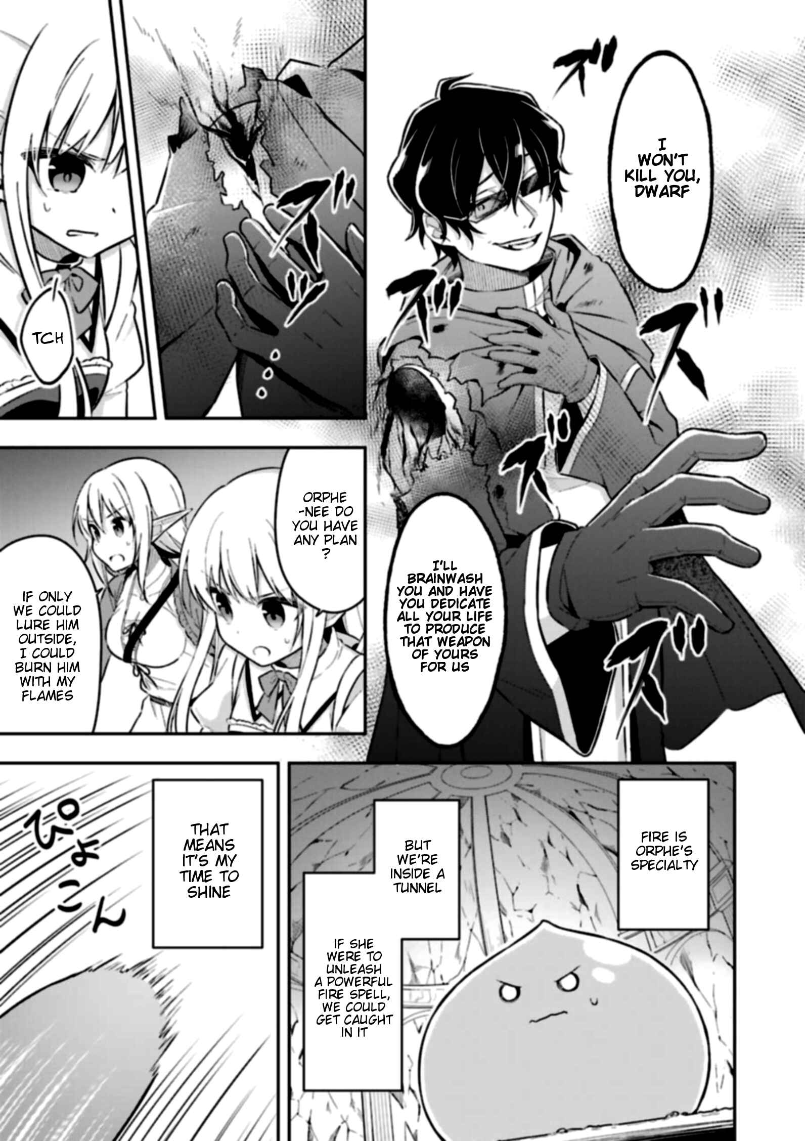 Page 12 Chapter 4 Slime Tensei. Daikenja ga Youjo Elf ni Dakishimeraretemasu
