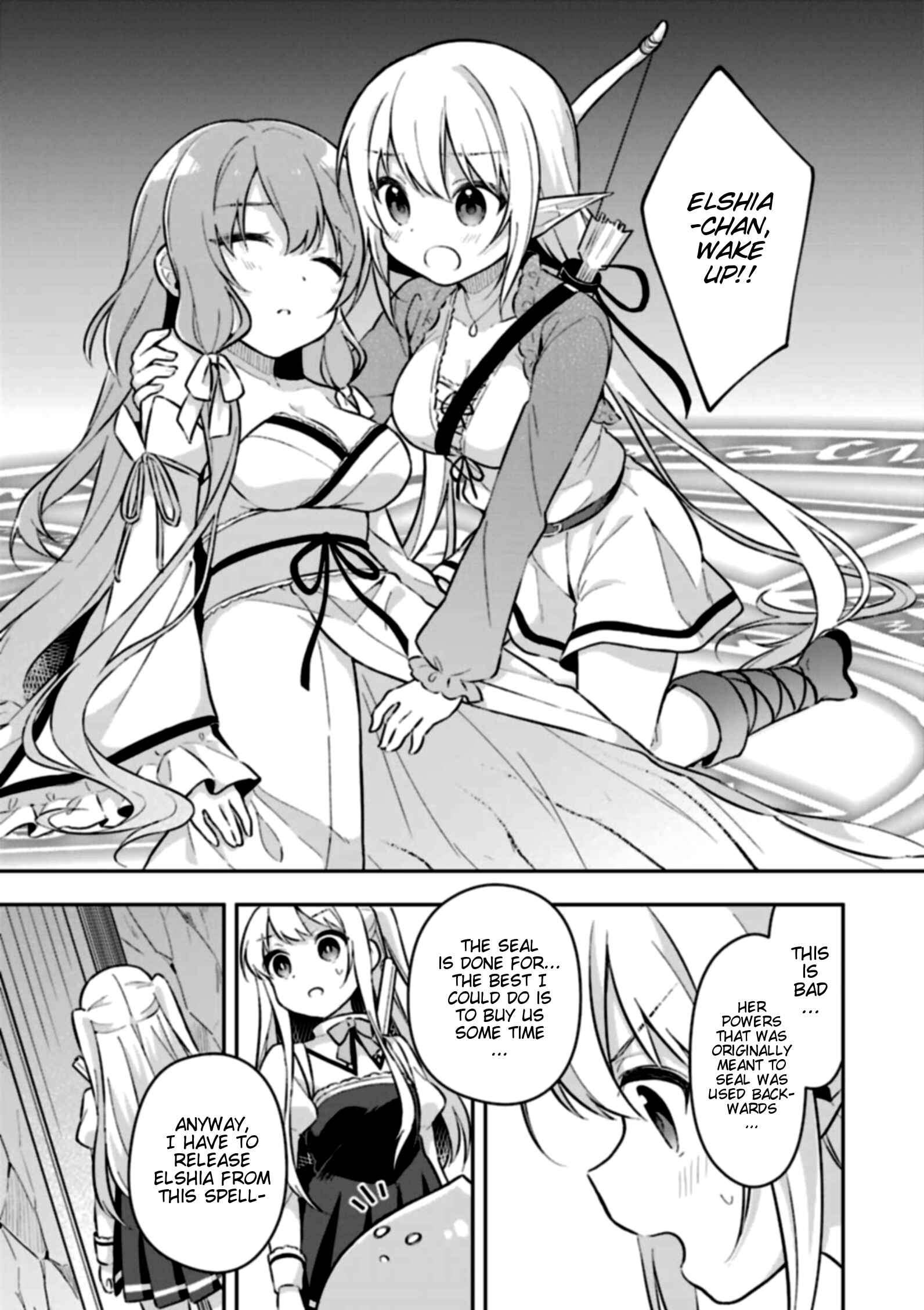 Page 23 Chapter 3 Slime Tensei. Daikenja ga Youjo Elf ni Dakishimeraretemasu