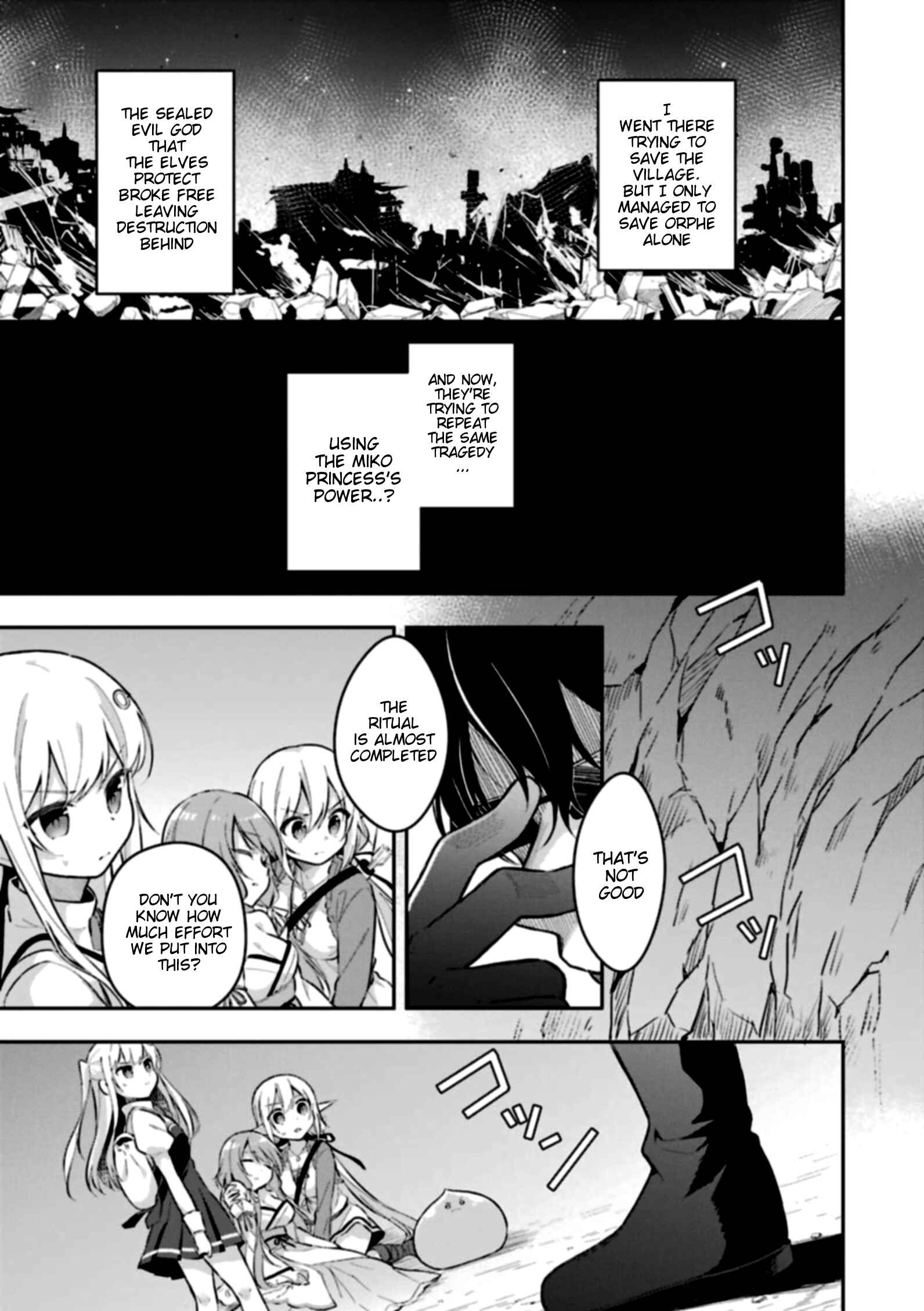 Page 25 Chapter 3 Slime Tensei. Daikenja ga Youjo Elf ni Dakishimeraretemasu