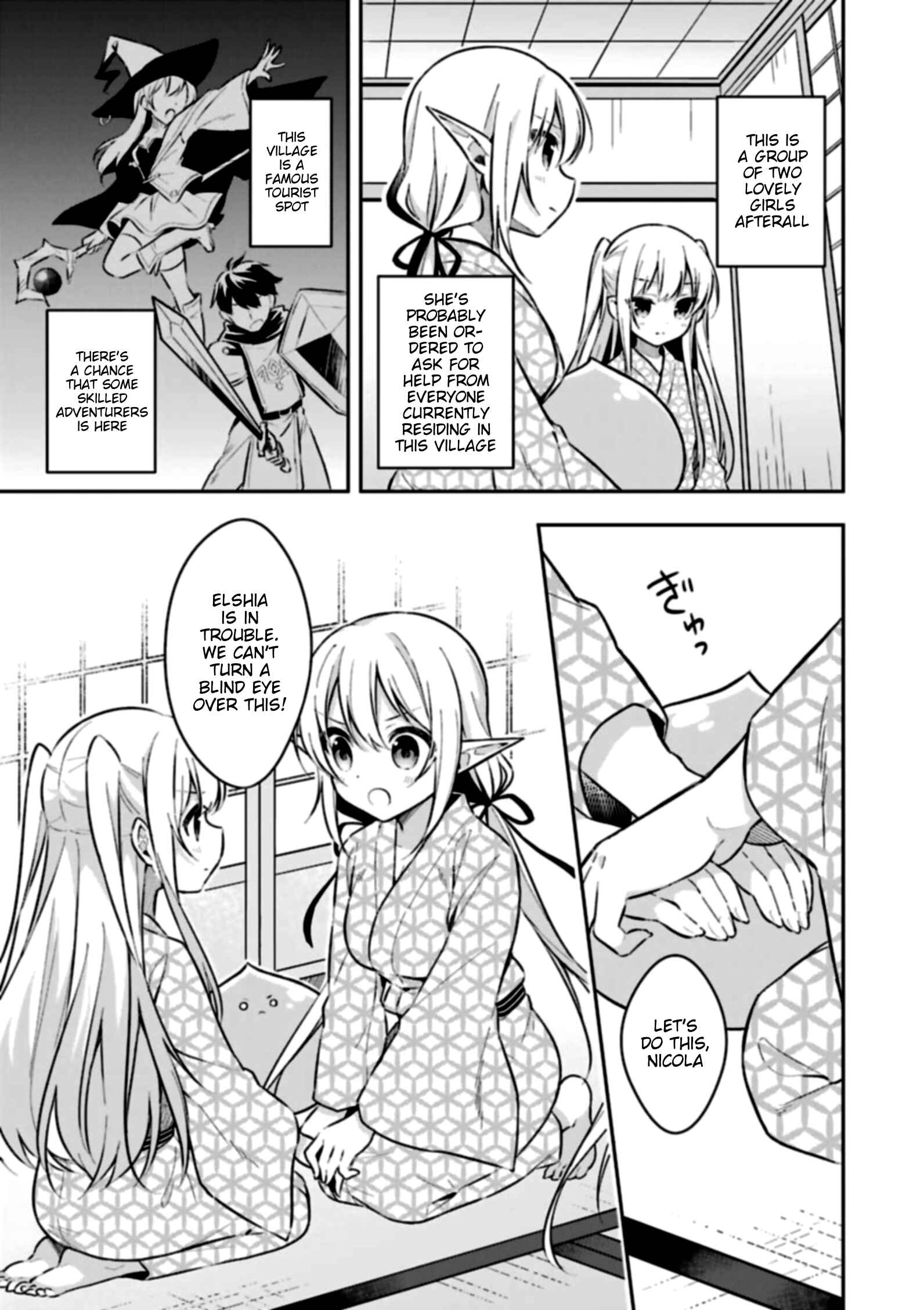 Page 7 Chapter 3 Slime Tensei. Daikenja ga Youjo Elf ni Dakishimeraretemasu