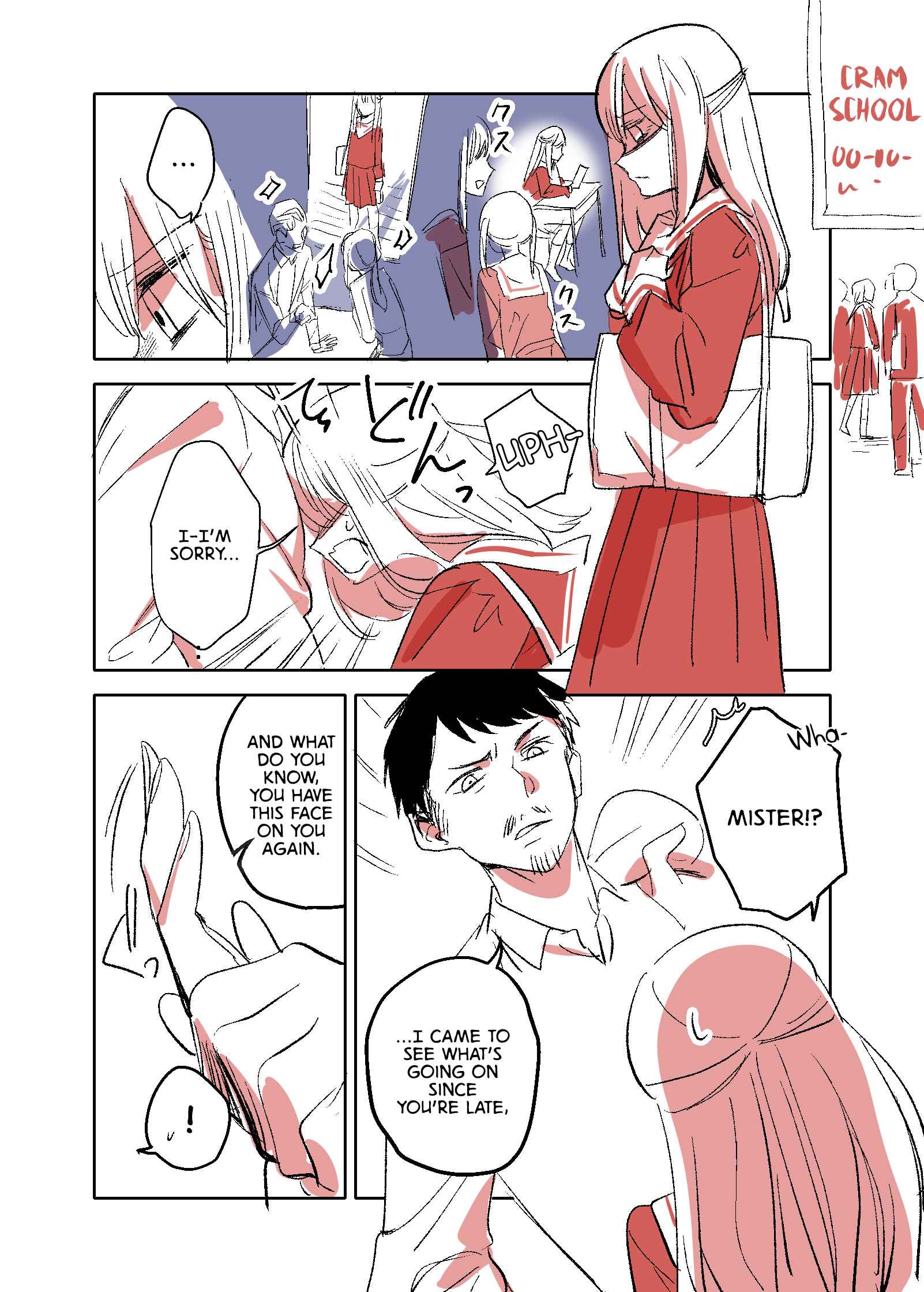 Page 1 Chapter 2 Oji-san ga Joshi●sei ni Warui Koto wo Oshieru