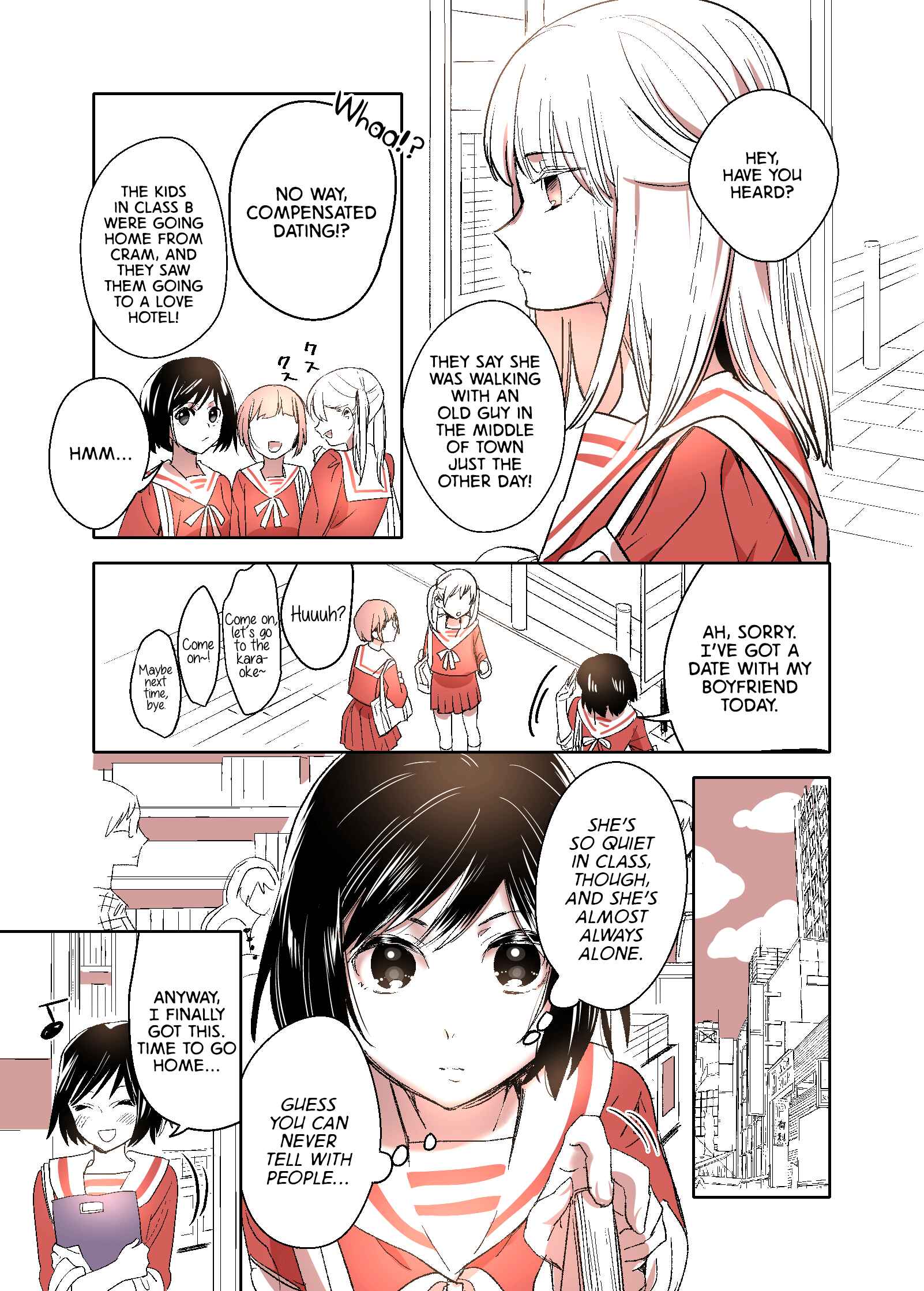 Page 1 Chapter 5.5 Oji-san ga Joshi●sei ni Warui Koto wo Oshieru