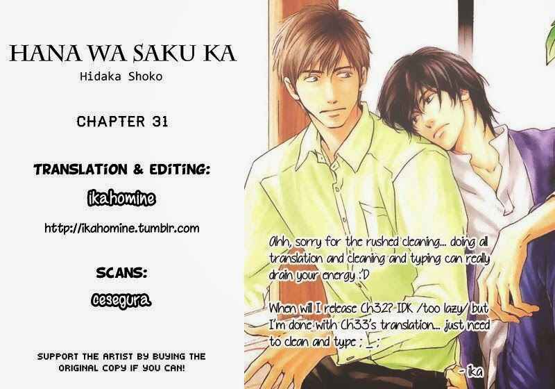 Page 1 Chapter 31 Hana wa Saku ka