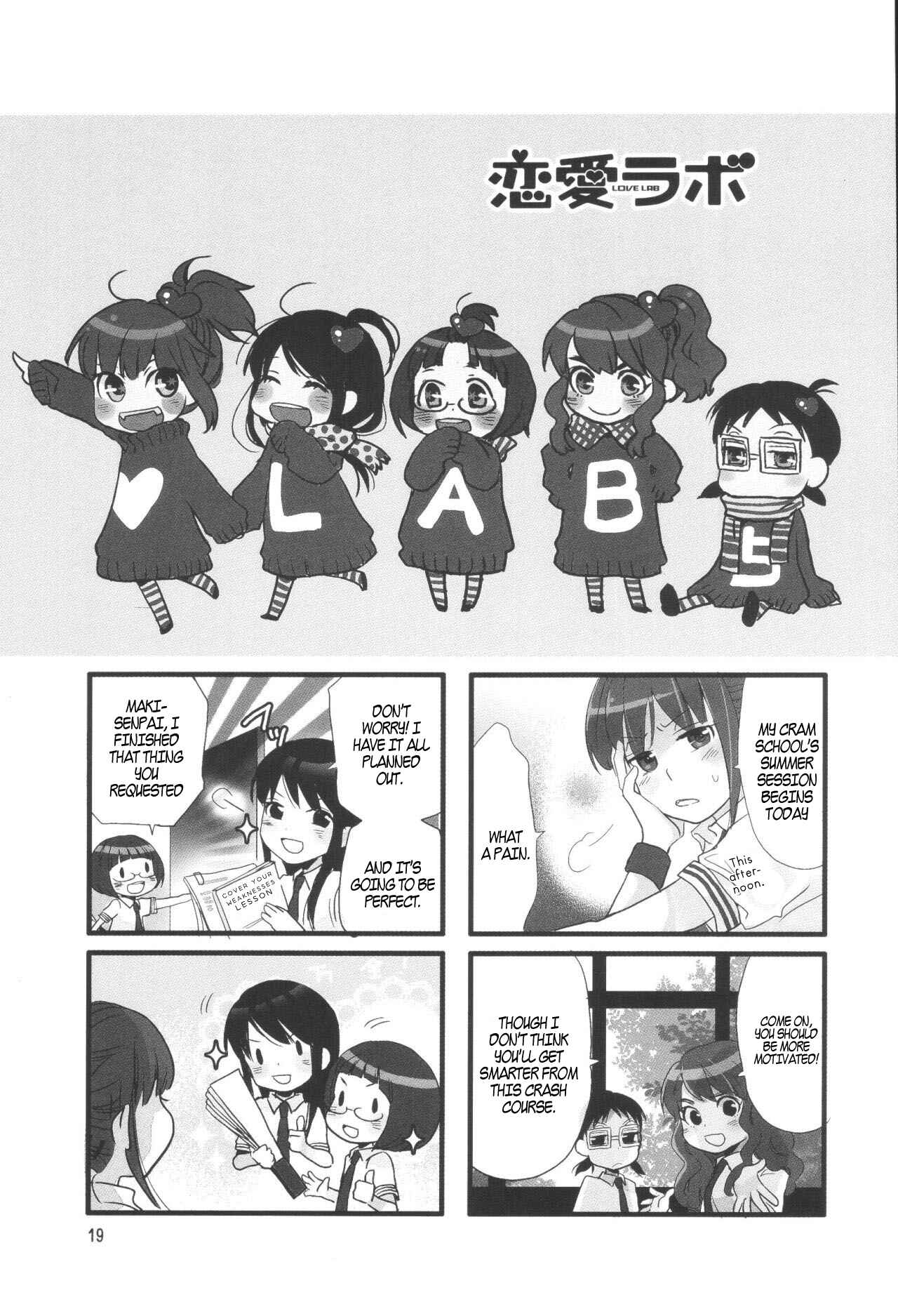 Page 1 Chapter 3 Love Lab