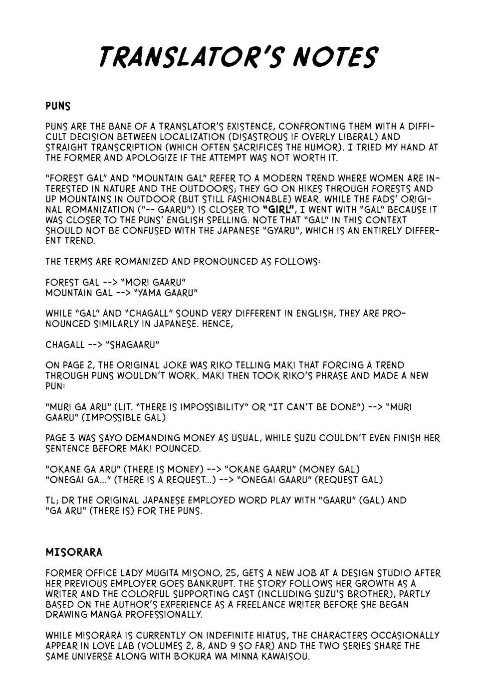 Page 7 Chapter 1 Love Lab
