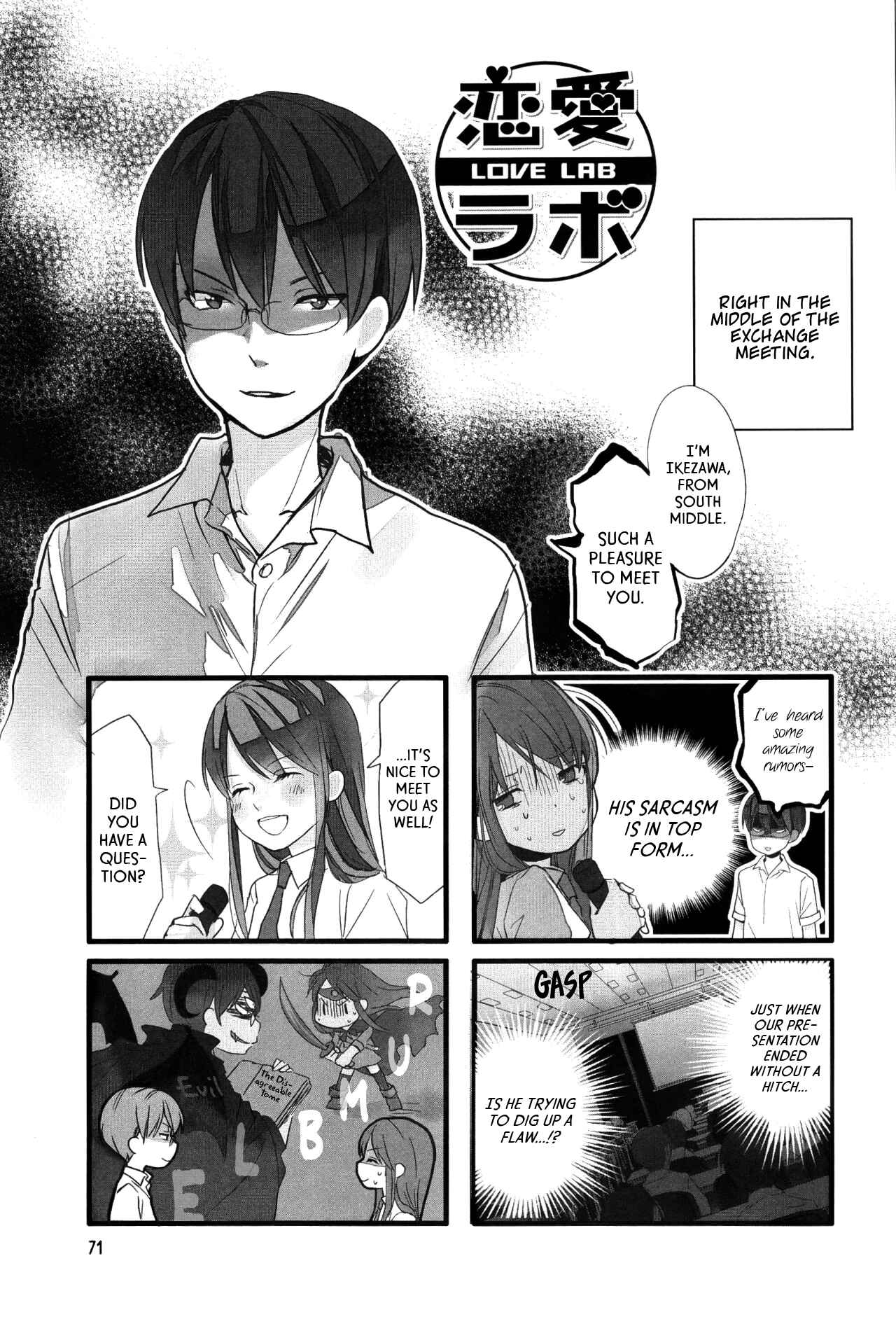 Page 1 Chapter 9 Love Lab
