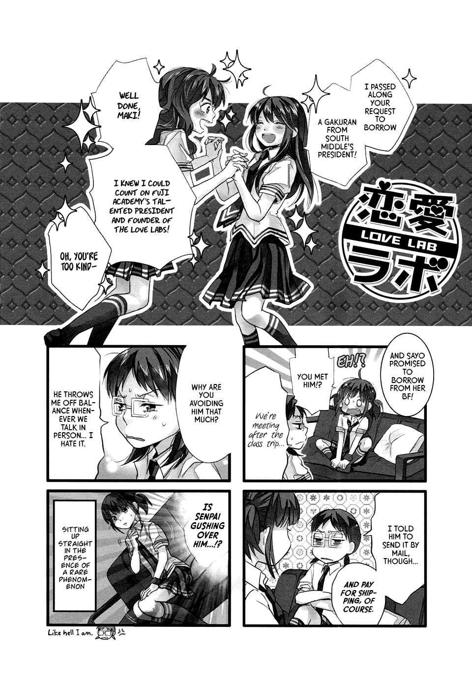 Page 1 Chapter 5 Love Lab