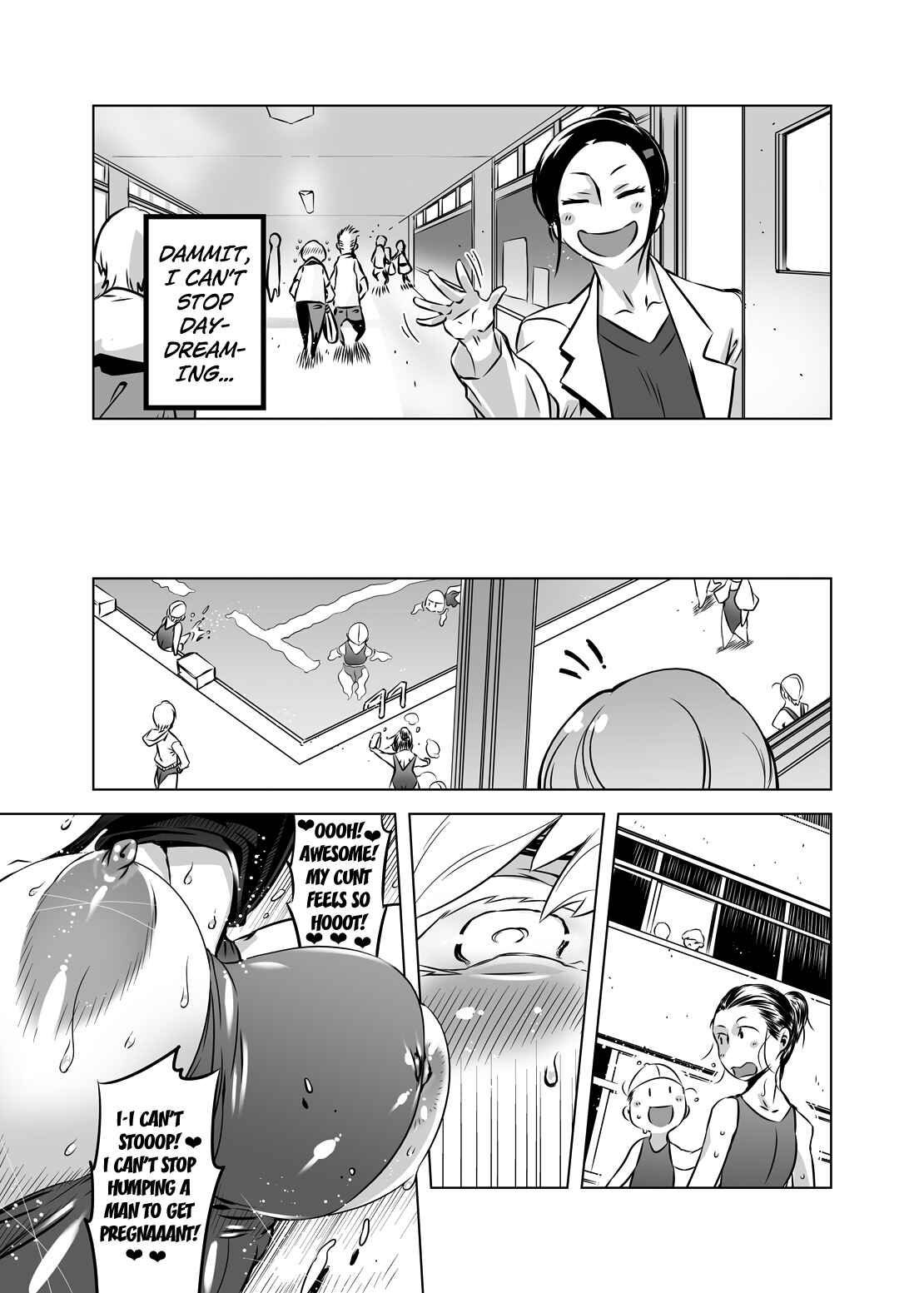 Page 9 Chapter 4 Full Face Mask Sex Slave Wife, 〇〇-san