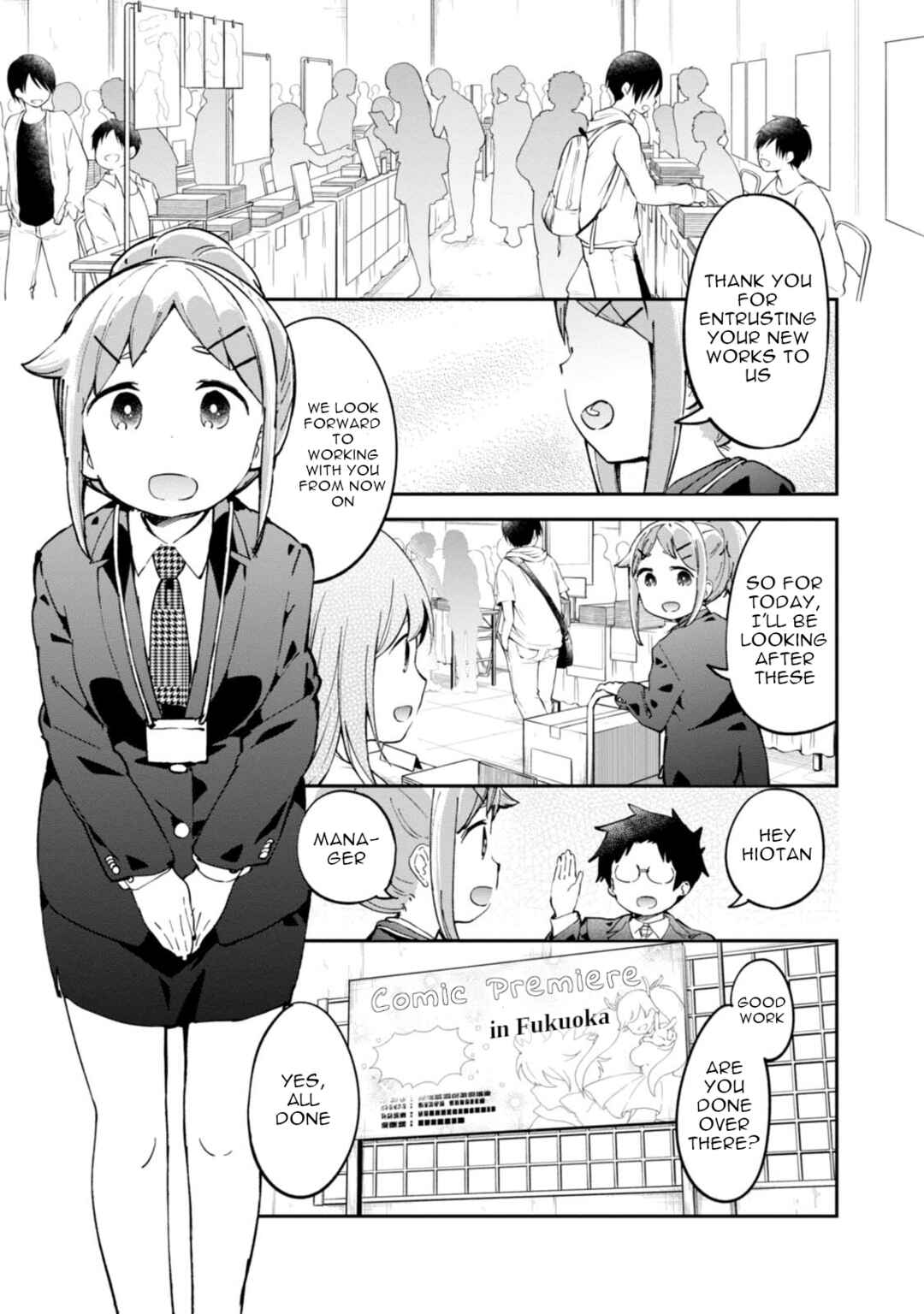 Page 1 Chapter 92 Denkigai no Honya-san