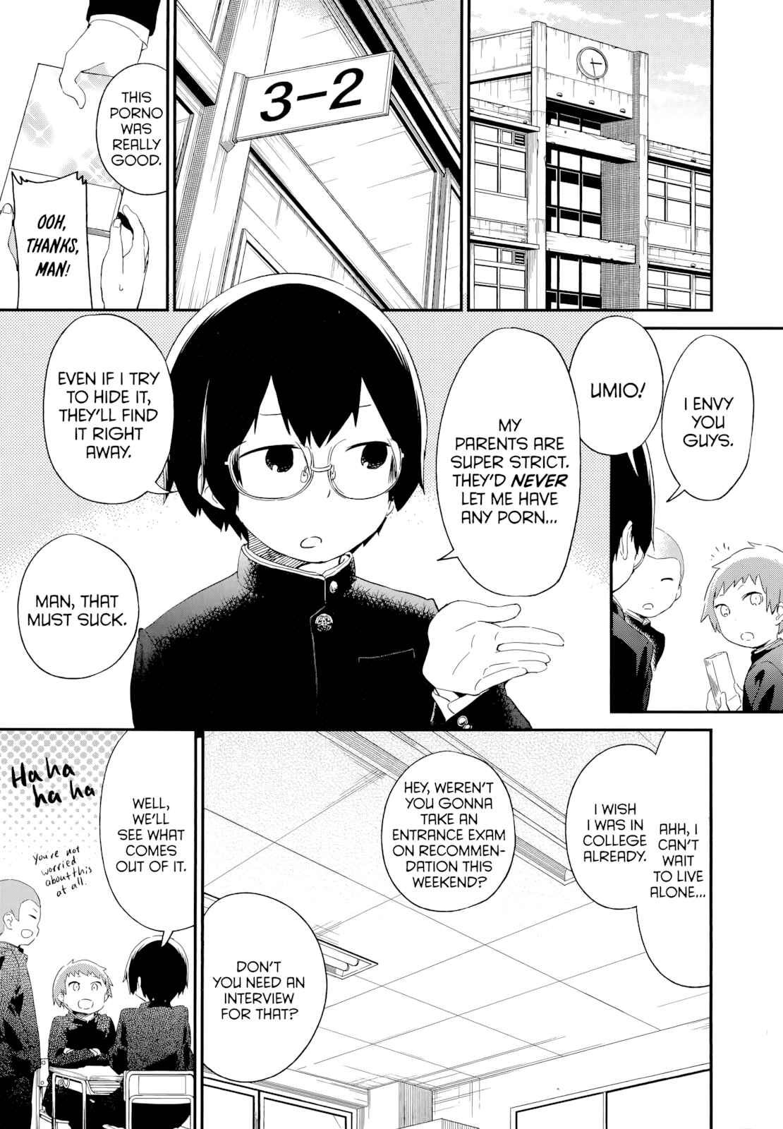 Page 1 Chapter 54 Denkigai no Honya-san