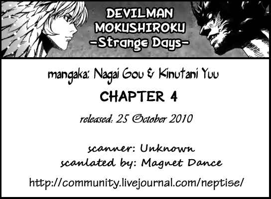 Page 35 Chapter 4 The Apocalypse of Devilman - STRANGE DAYS